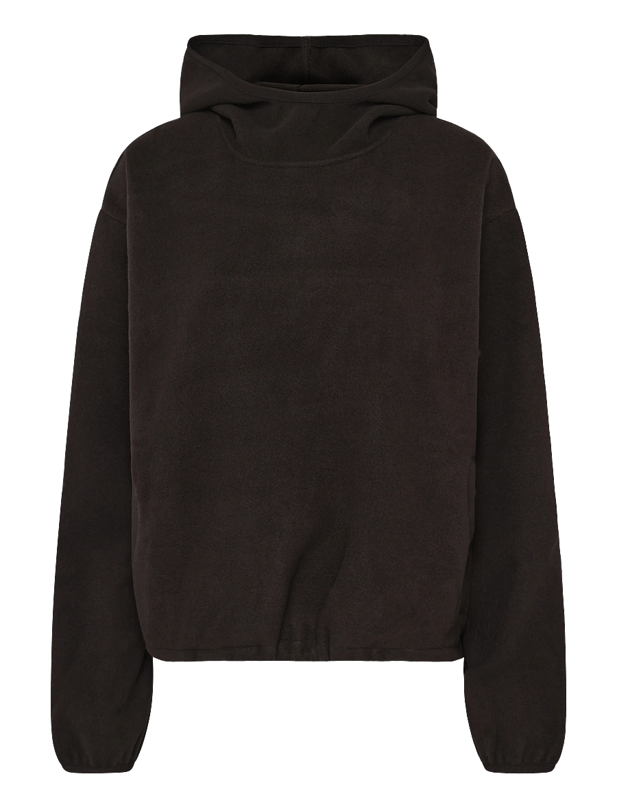 Rains - Fleece Hoodie - bark - 0