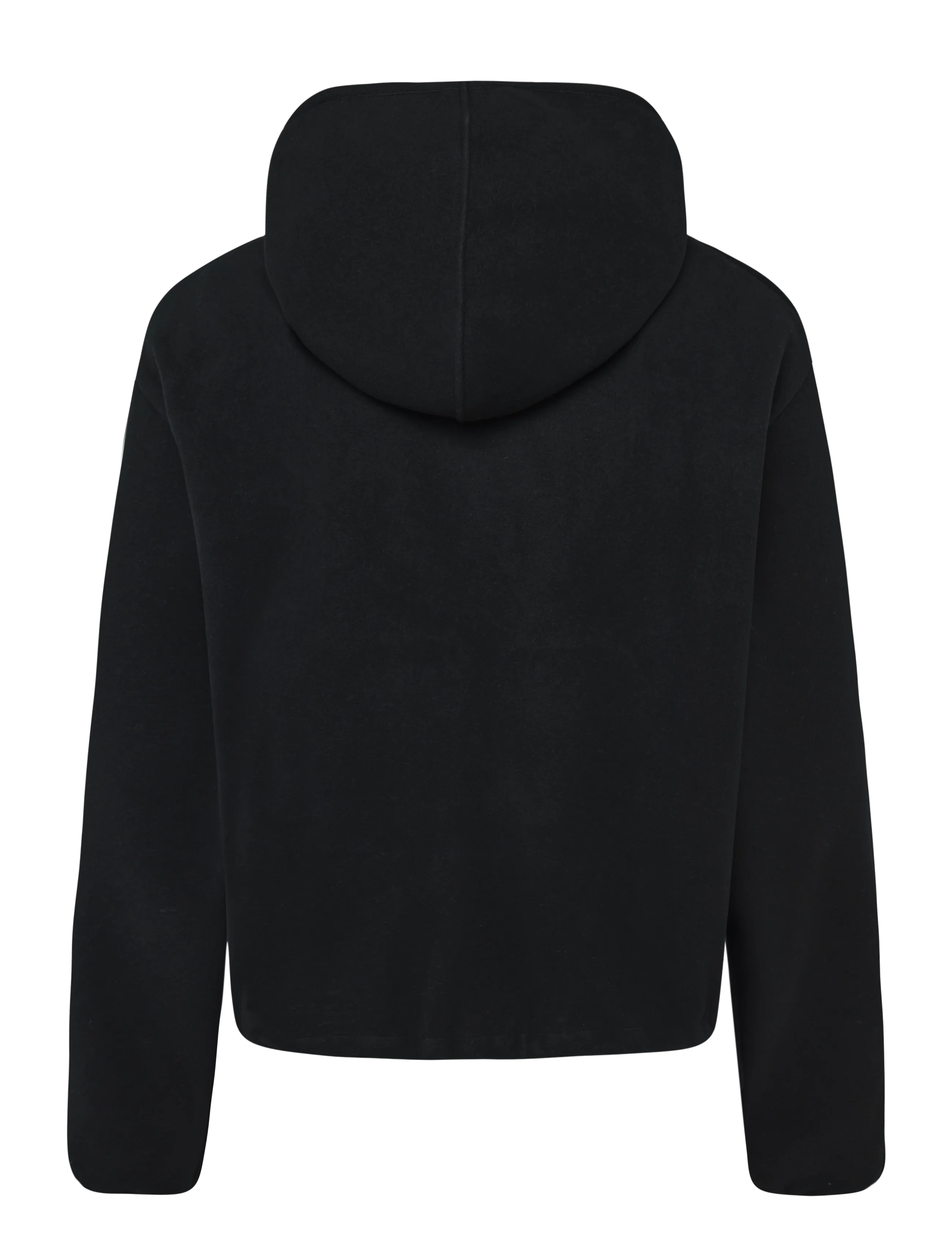 Rains - Fleece Hoodie - teddy sweaters - black - 1