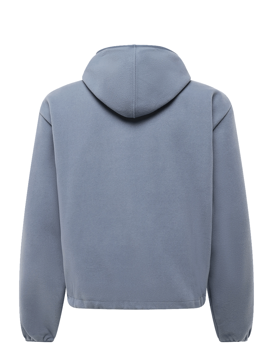 Rains - Fleece Hoodie - fleece-pullover - blue dusk - 1