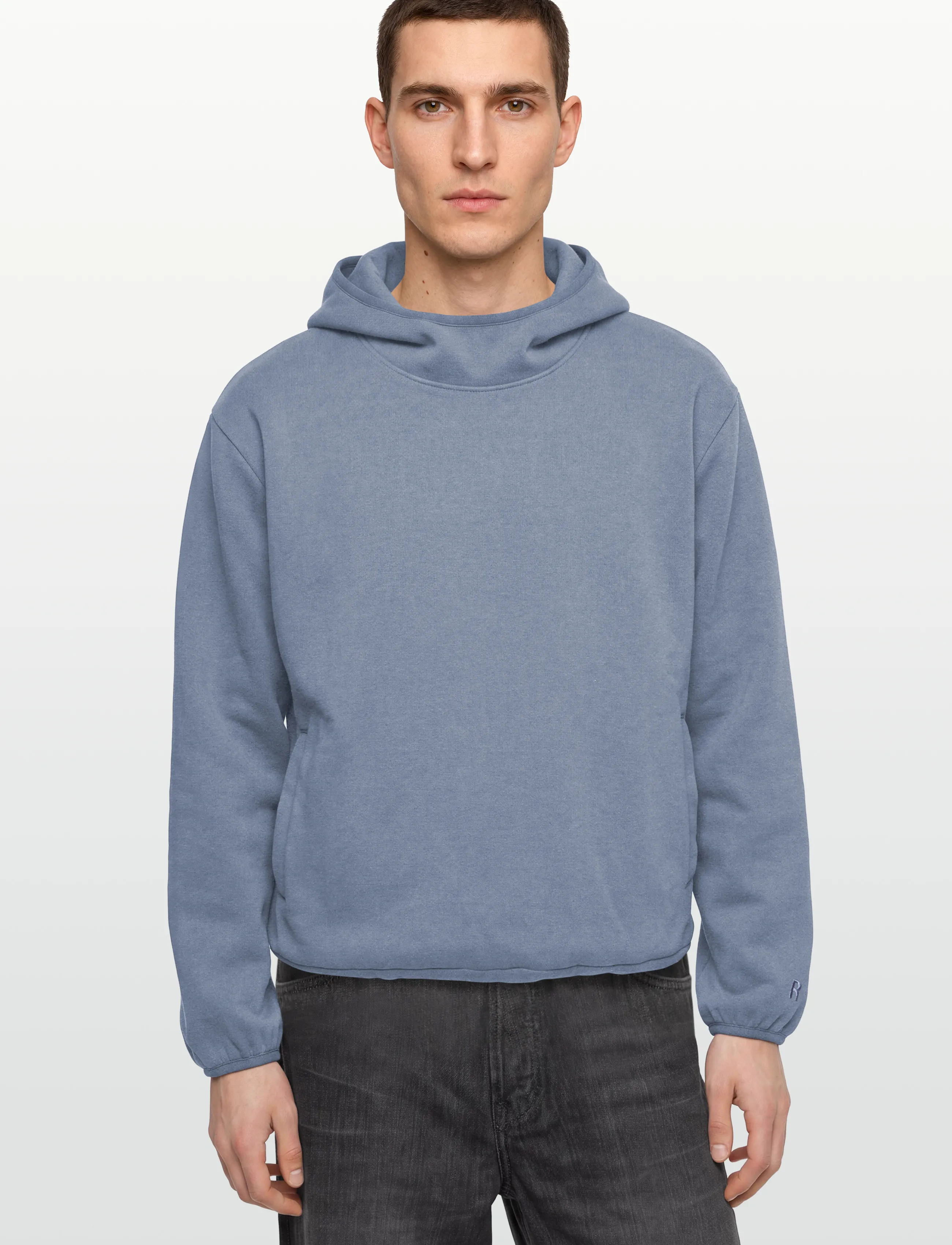 Rains - Fleece Hoodie - teddy-pusad - blue dusk - 3