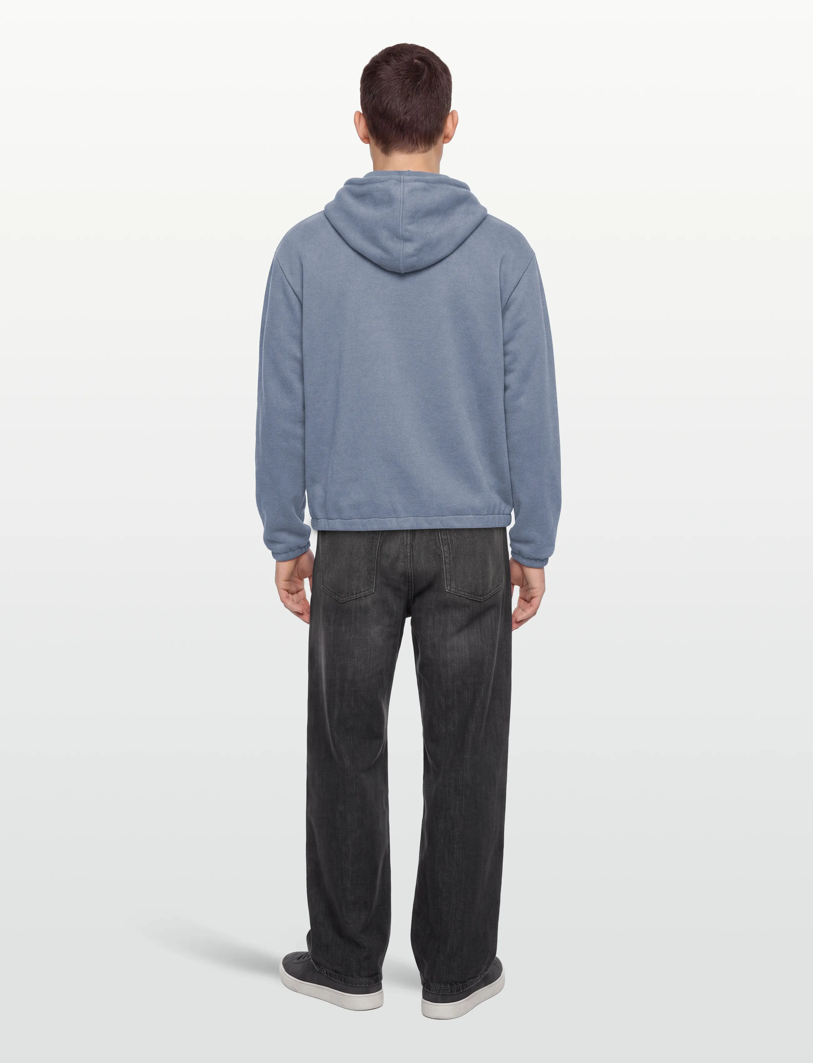 Rains - Fleece Hoodie - teddy-pusad - blue dusk - 4