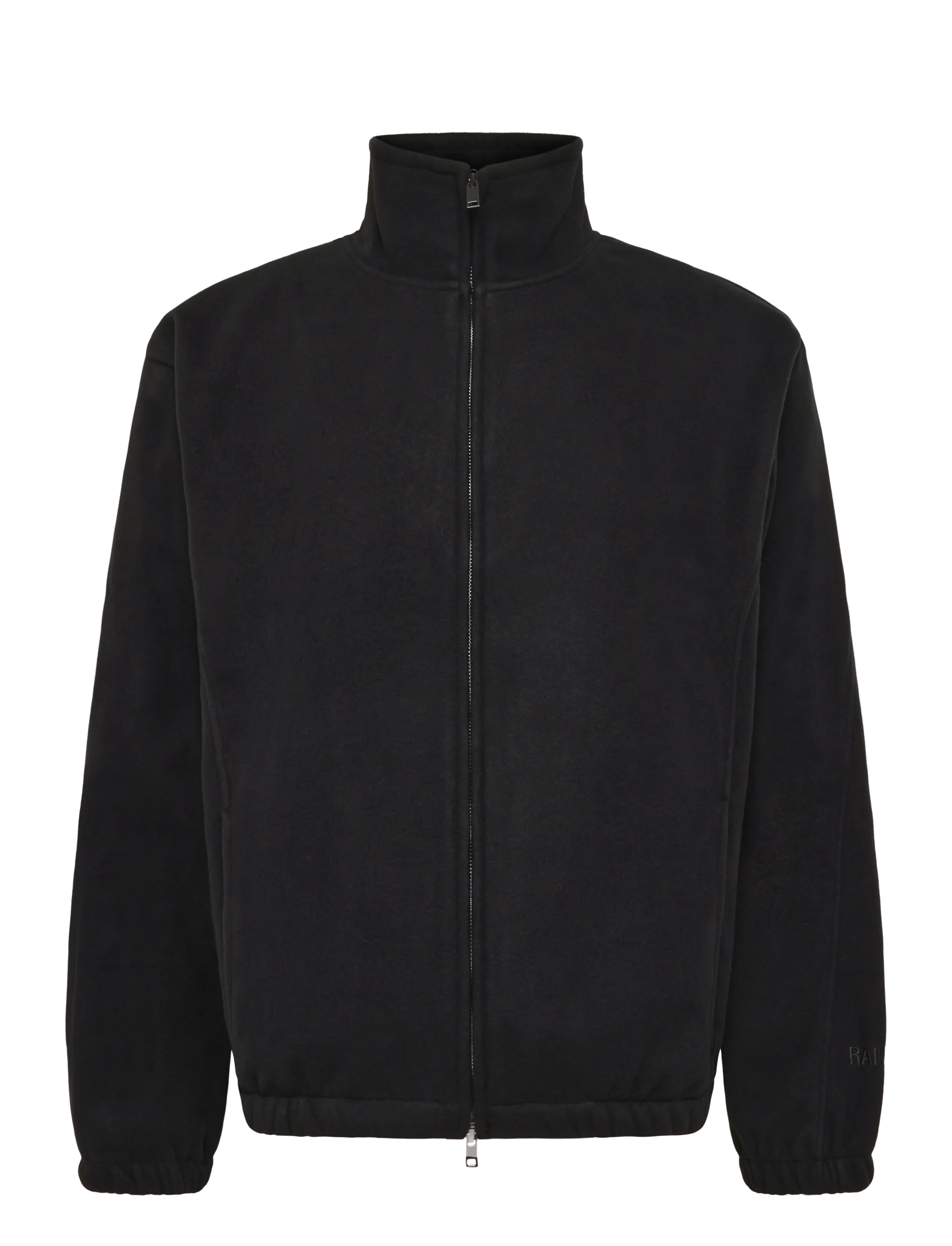 Rains Fleece Zip Jacket - Shop by occasion - BLACK / black