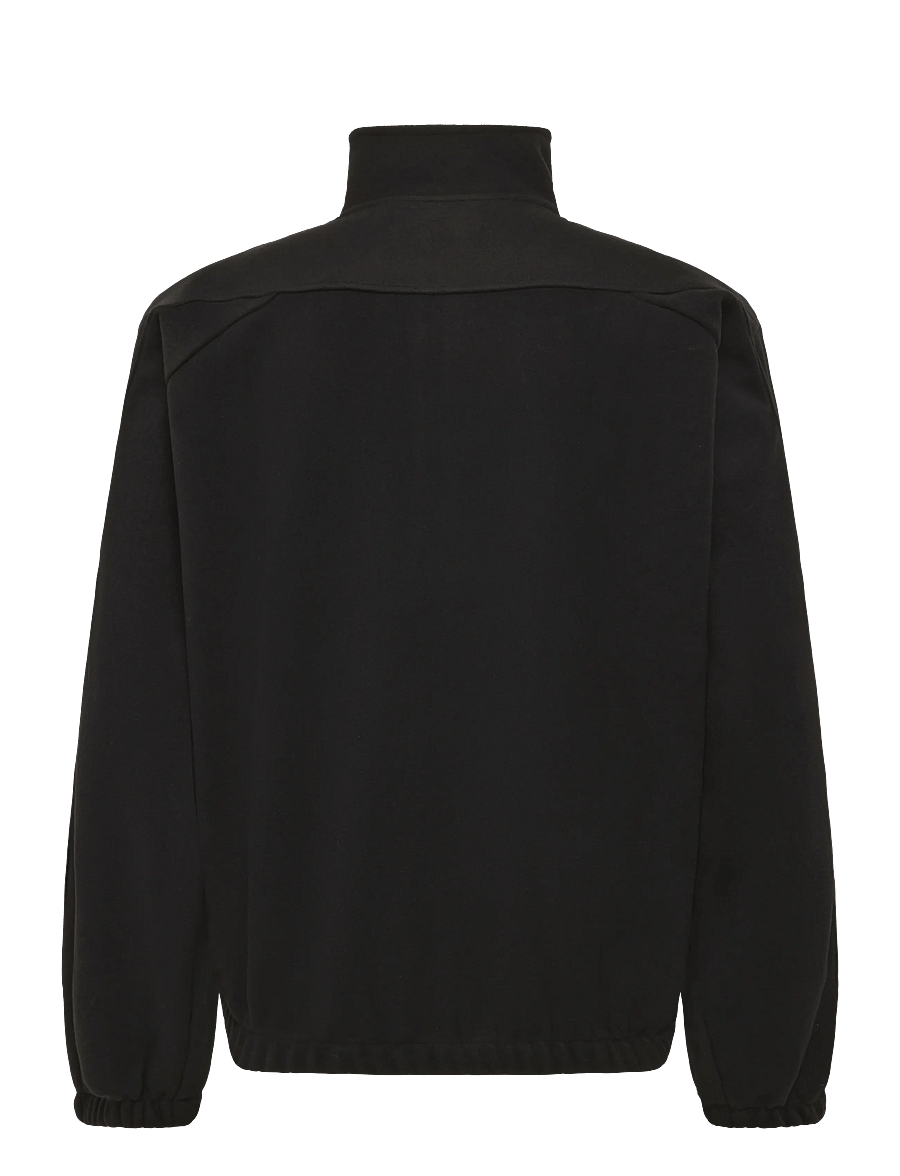 Rains - Fleece Zip Jacket - fleecetrøjer - black - 1
