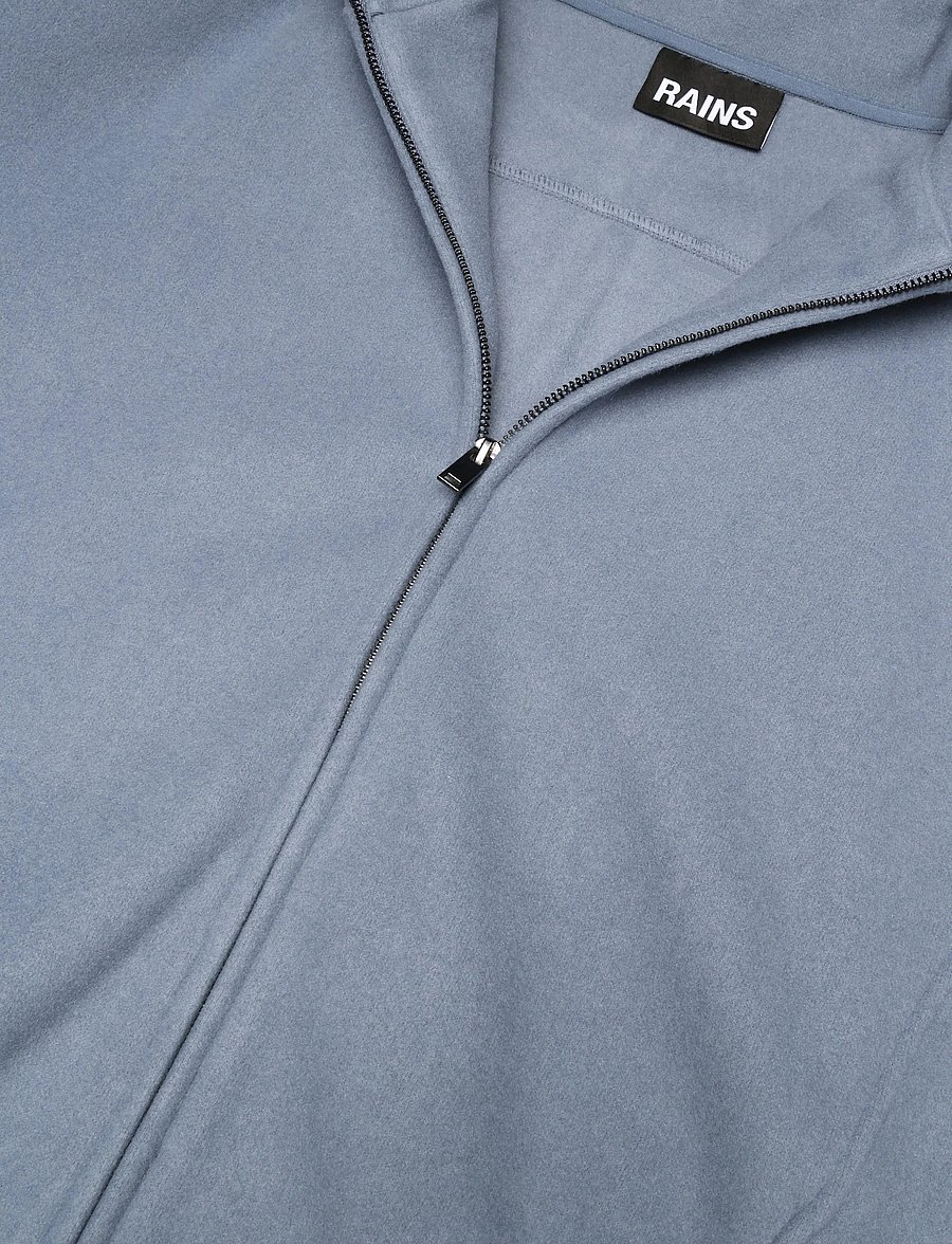 Rains - Fleece Zip Jacket - fleece-pullover - blue dusk - 2