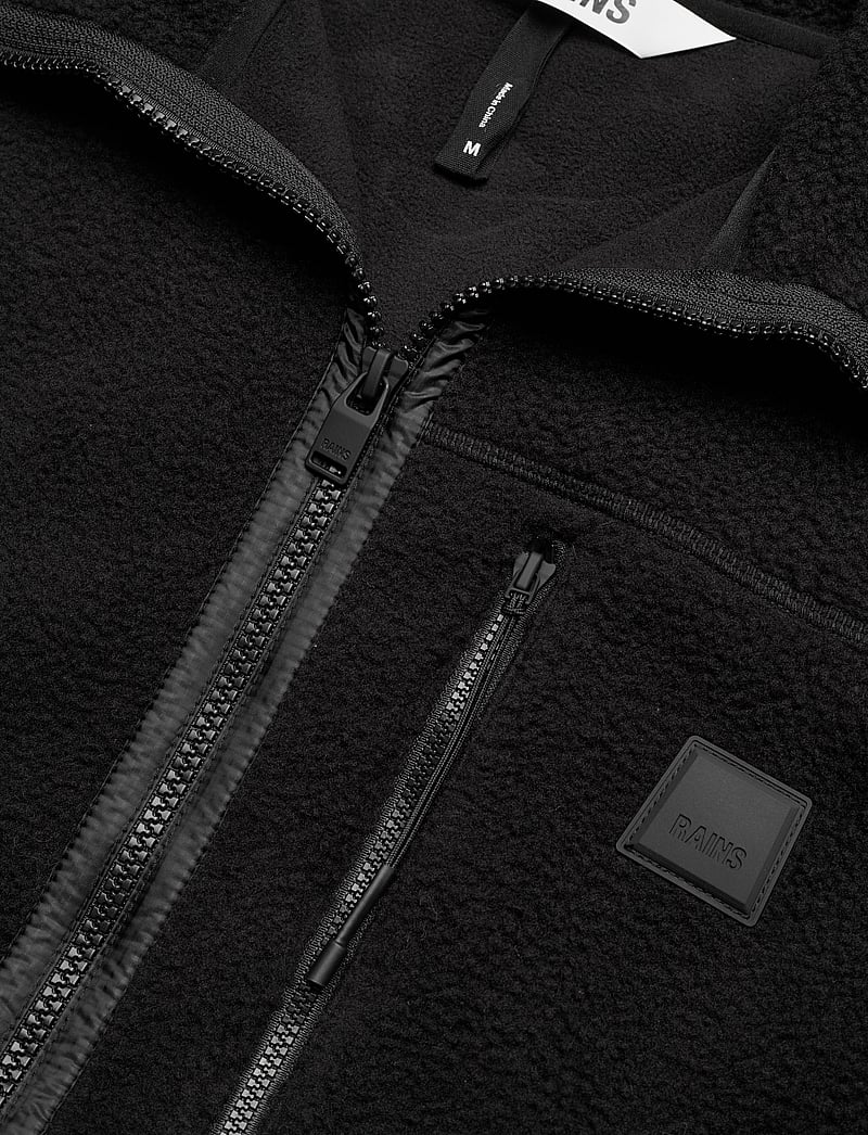 Rains - Yermo Fleece Vest T1 - sügisjakid - black - 4