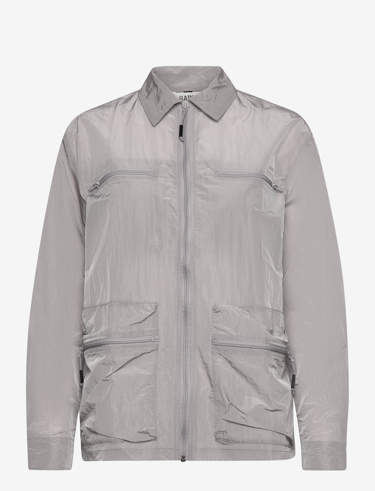 Rains - Kano Overshirt - overtøj - flint - 1