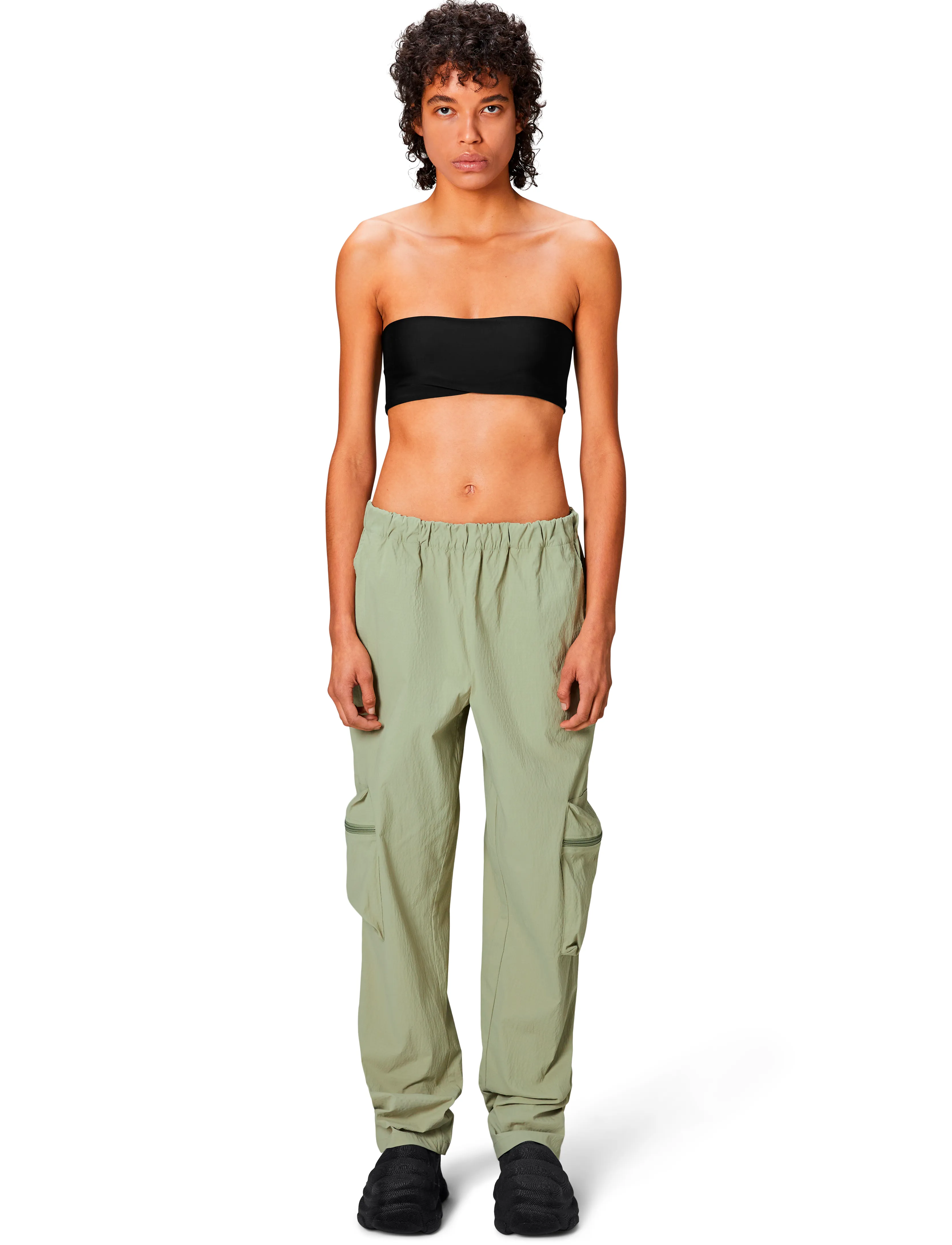 Rains - Tomar Pants Regular - cargobyxor - earth - 3