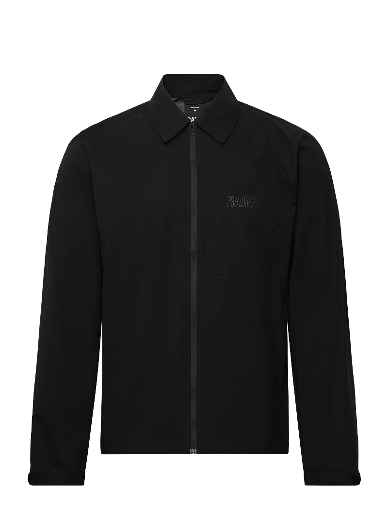 Rains - Mito Overshirt - vårjackor - black - 0