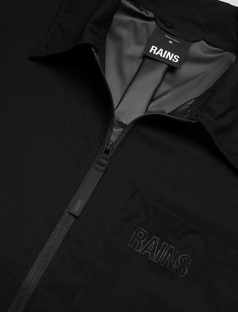 Rains - Mito Overshirt - vårjackor - black - 2