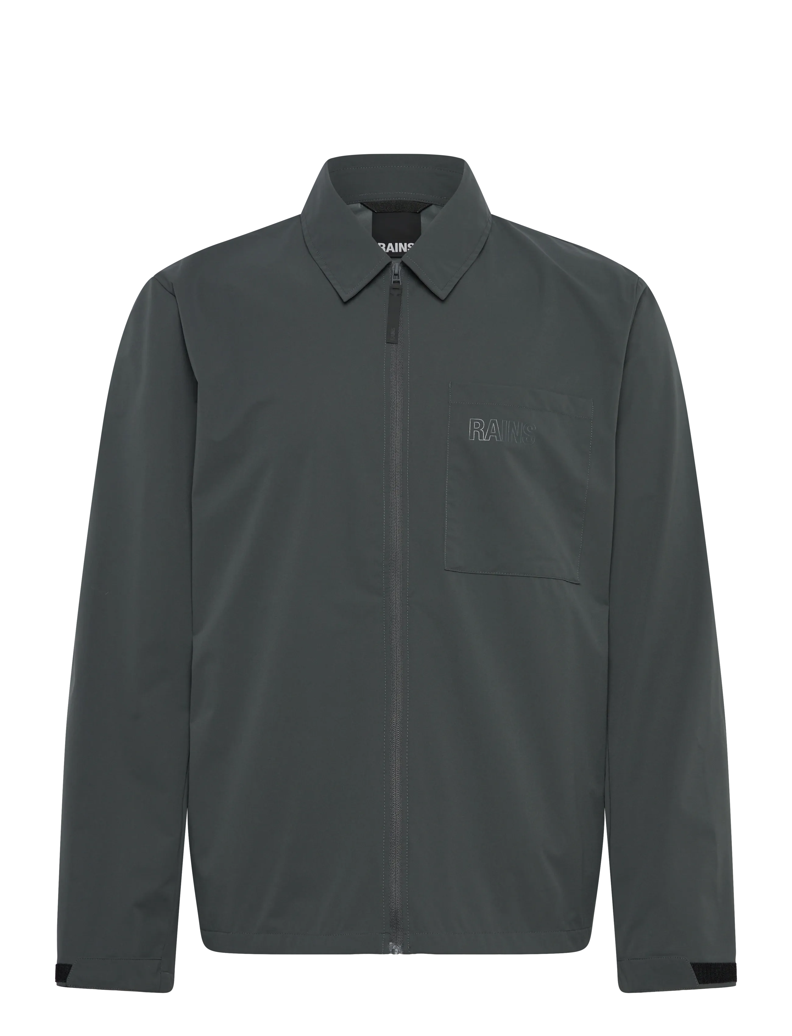 RAINS Mito Overshirt Grau - L - Herren