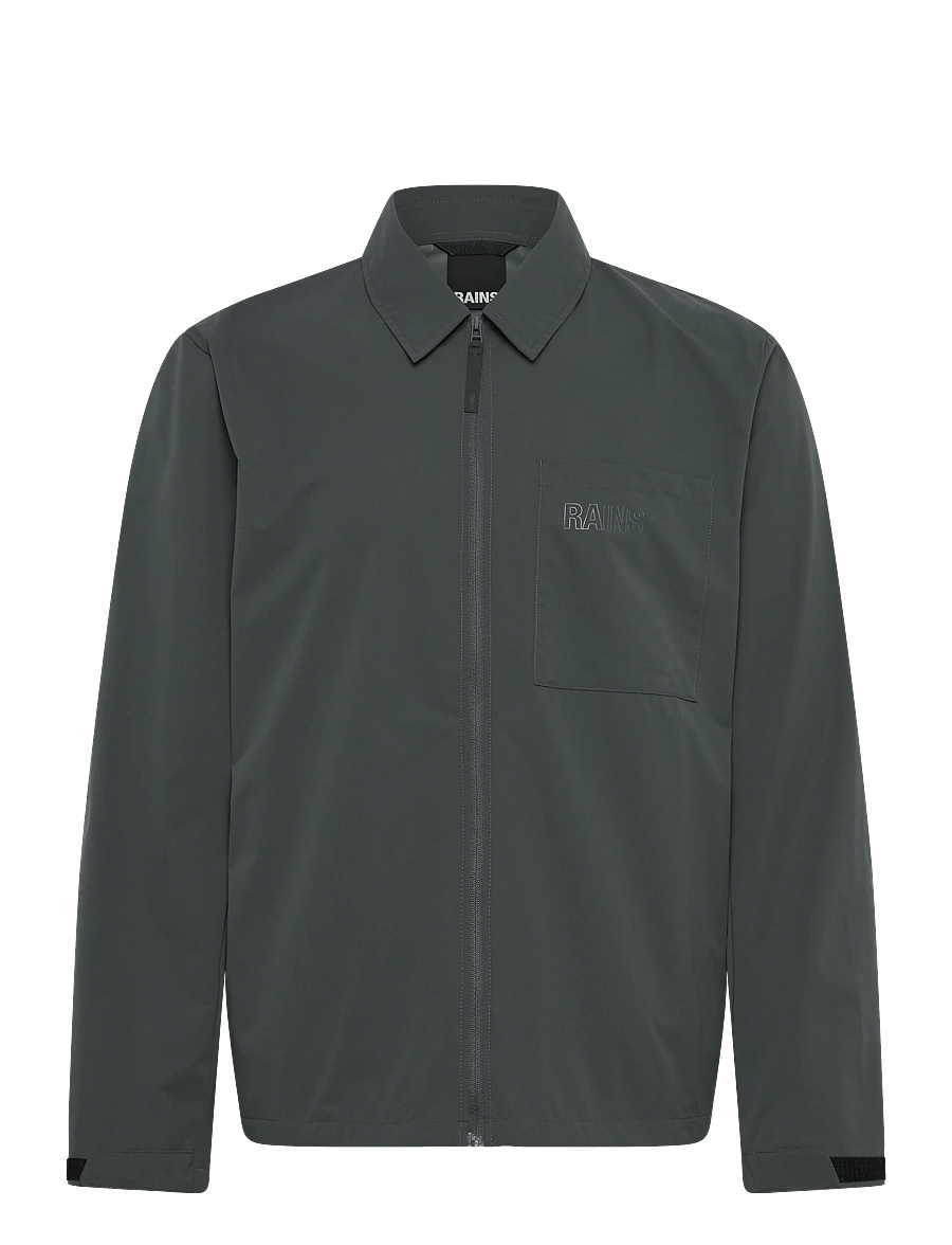 Rains - Mito Overshirt - frühlingsjacken - dark grey - 1