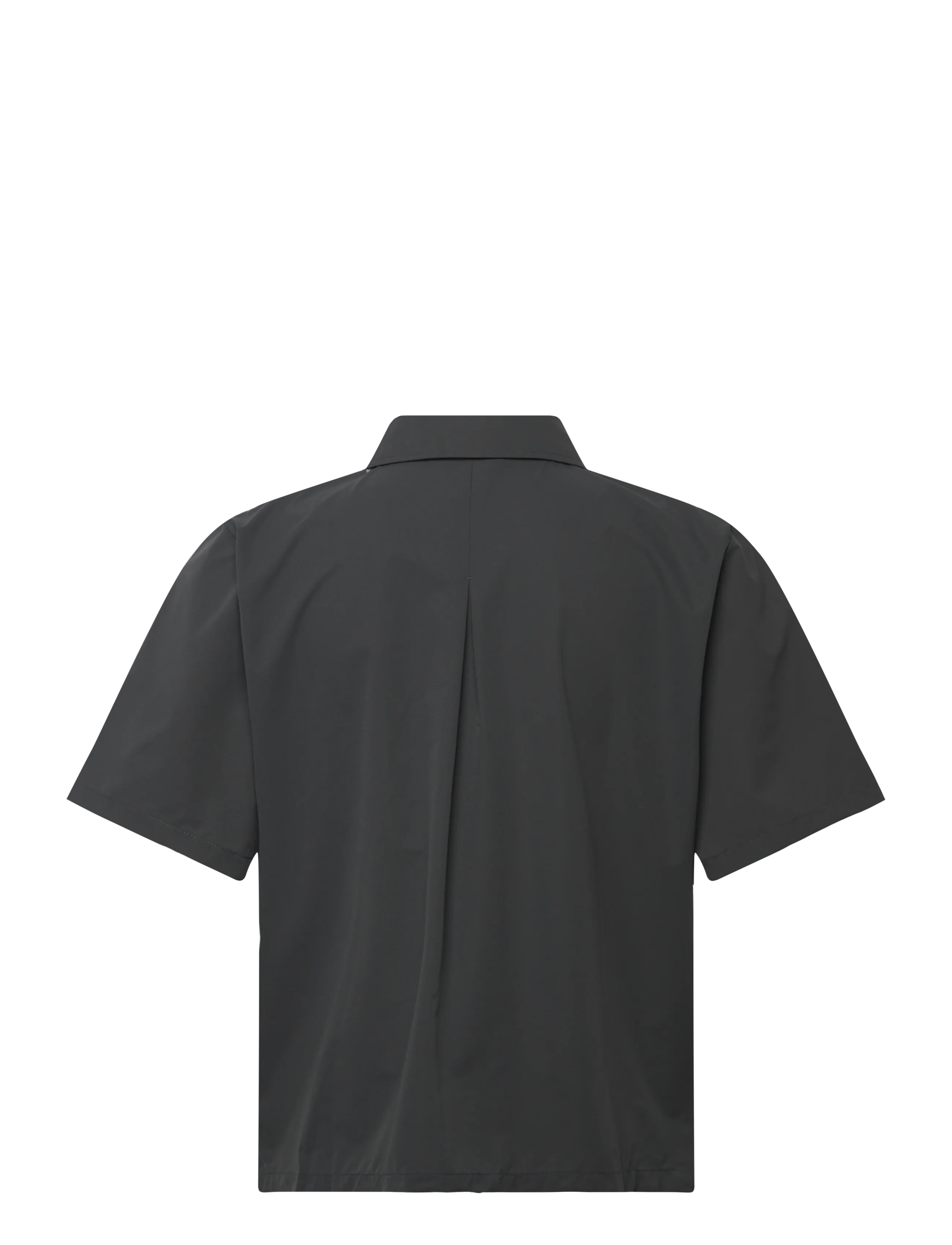 Rains - Mito Short Sleeve Shirt - short-sleeved shirts - dark grey - 2