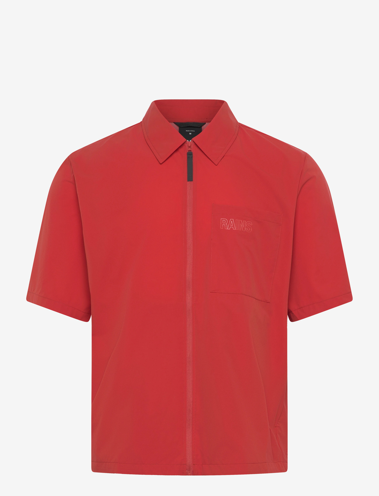 Rains - Mito Short Sleeve Shirt - kortærmede skjorter - kiln - 0