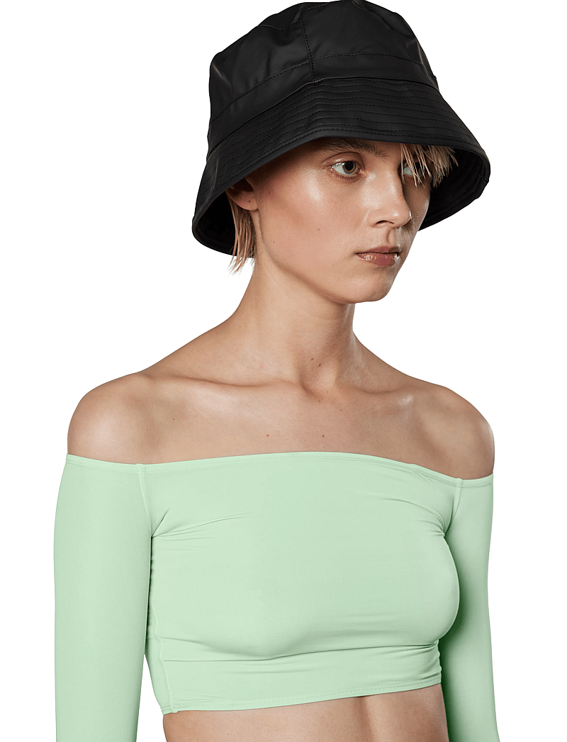 Rains - Bucket Hat W2 - bucket hats - black - 3