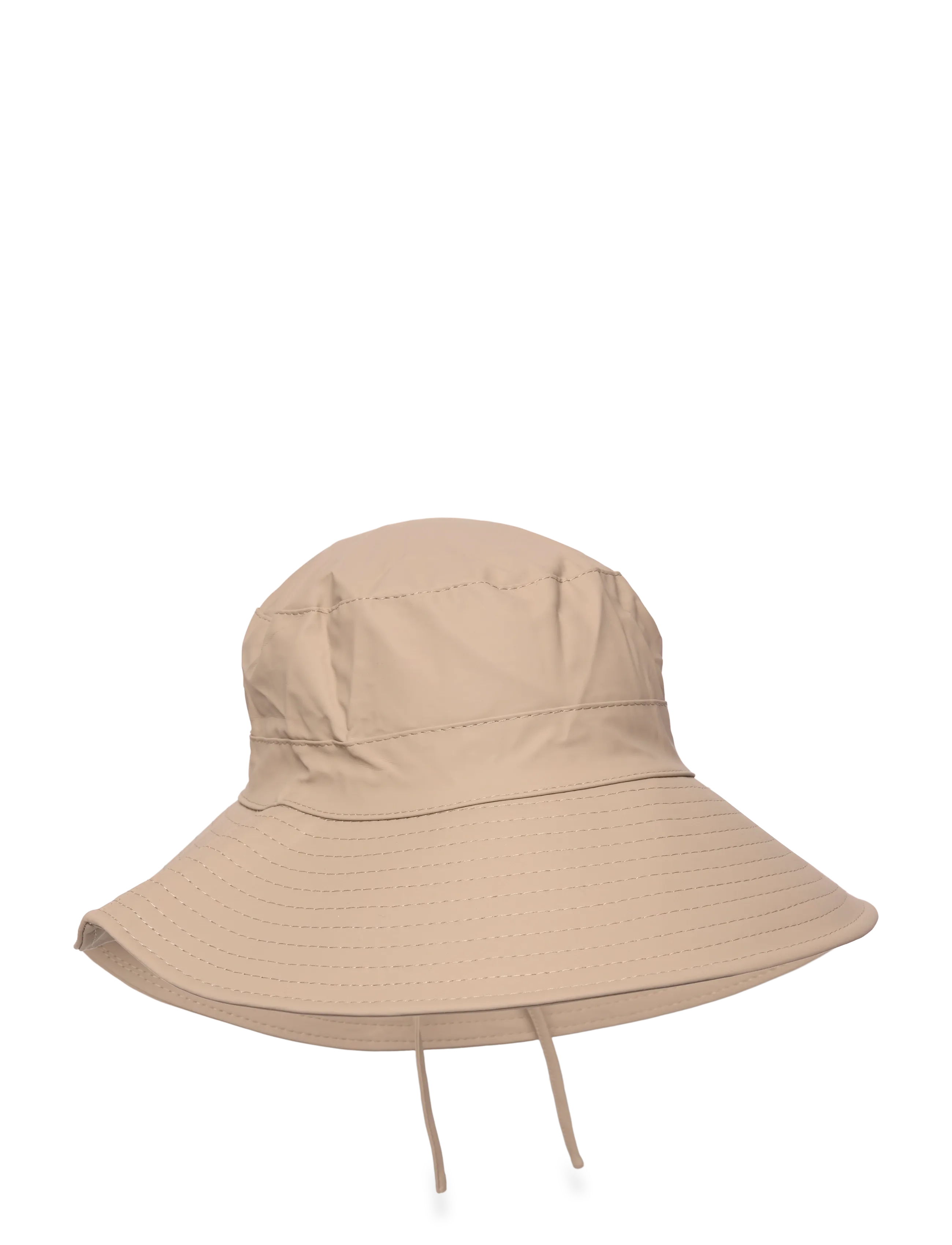 Rains Boonie Hat W2, Mænd, Boonie Hat med Hagesnor, Beige, Str: S/M
