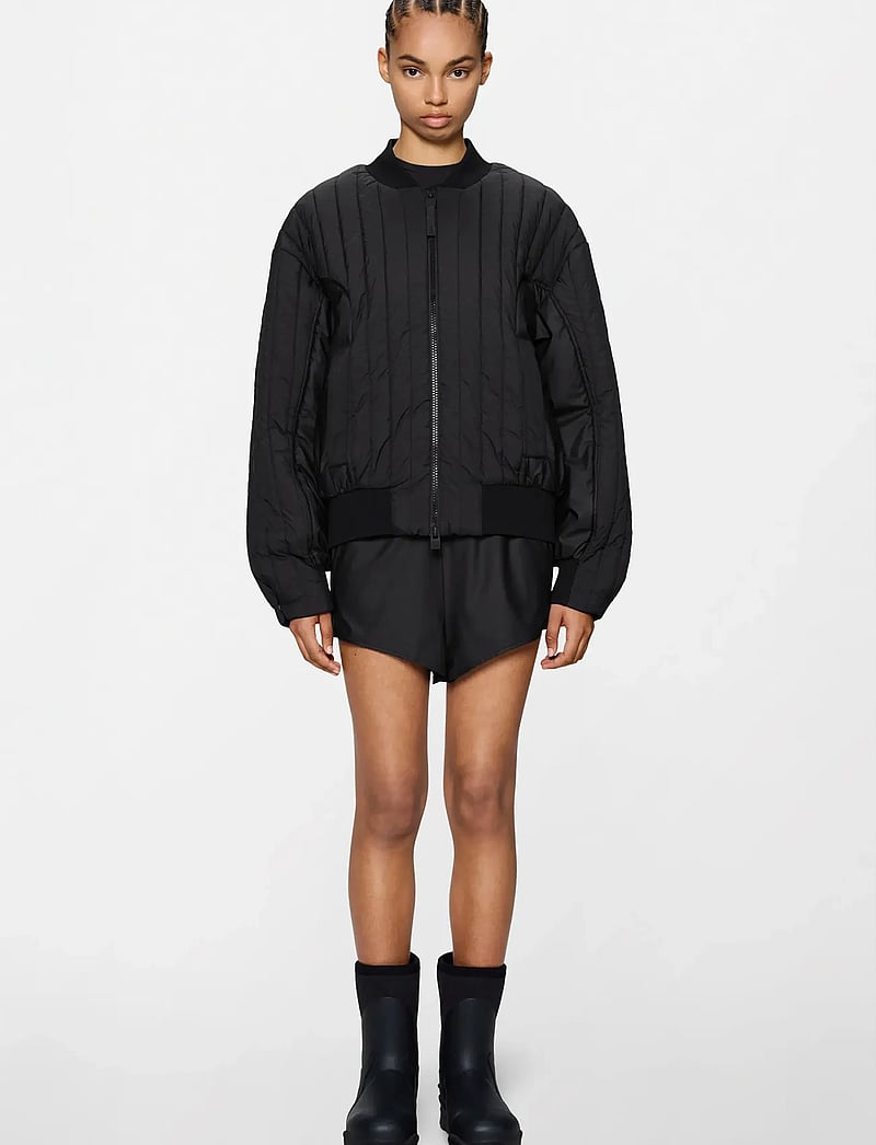 Rains - Koya Vision Bomber Jacket T1 - frühlingsjacken - black - 0