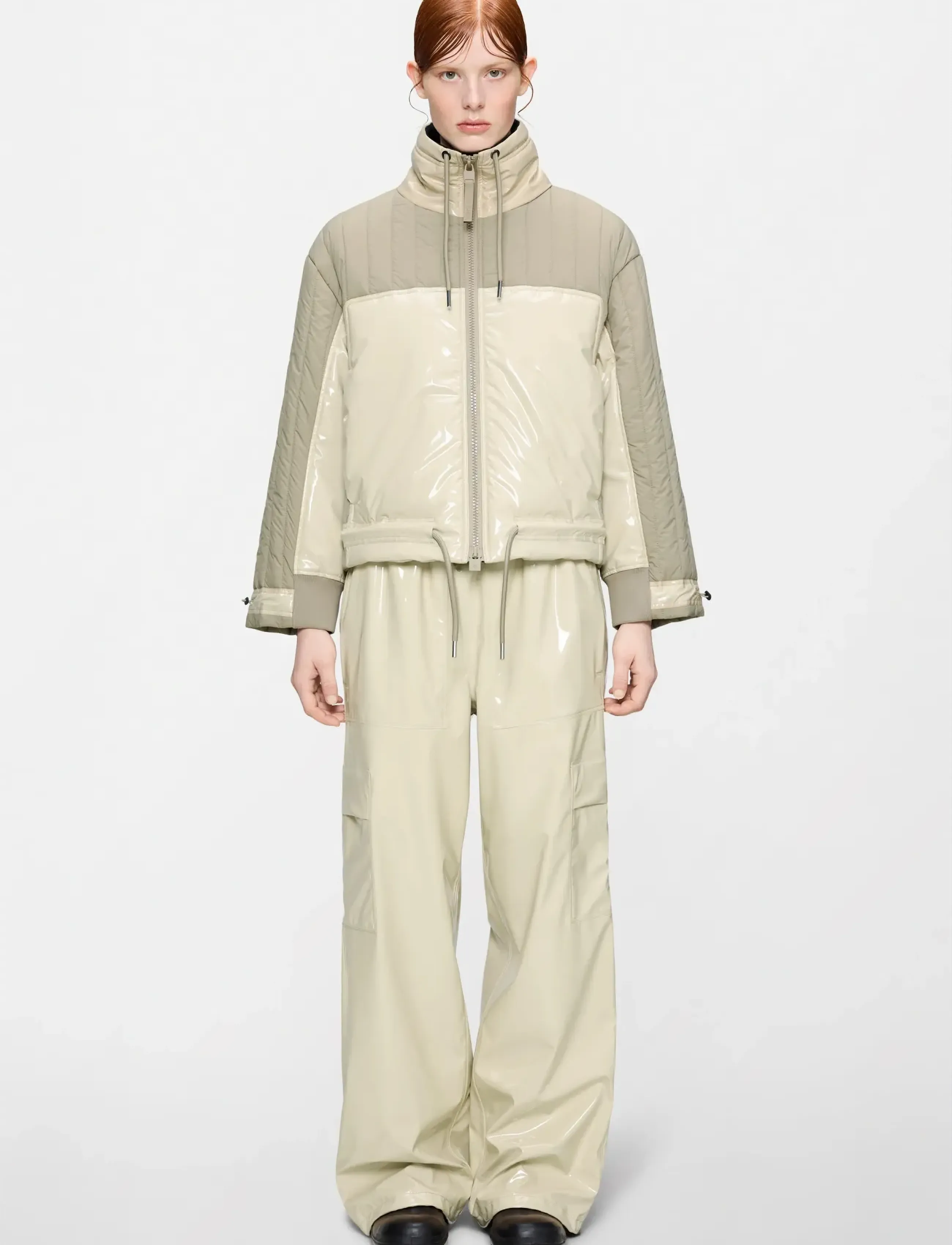 Rains Koya Vision W Jacket T1, Kvinder, Vatteret Jakke, Sort, Str: S