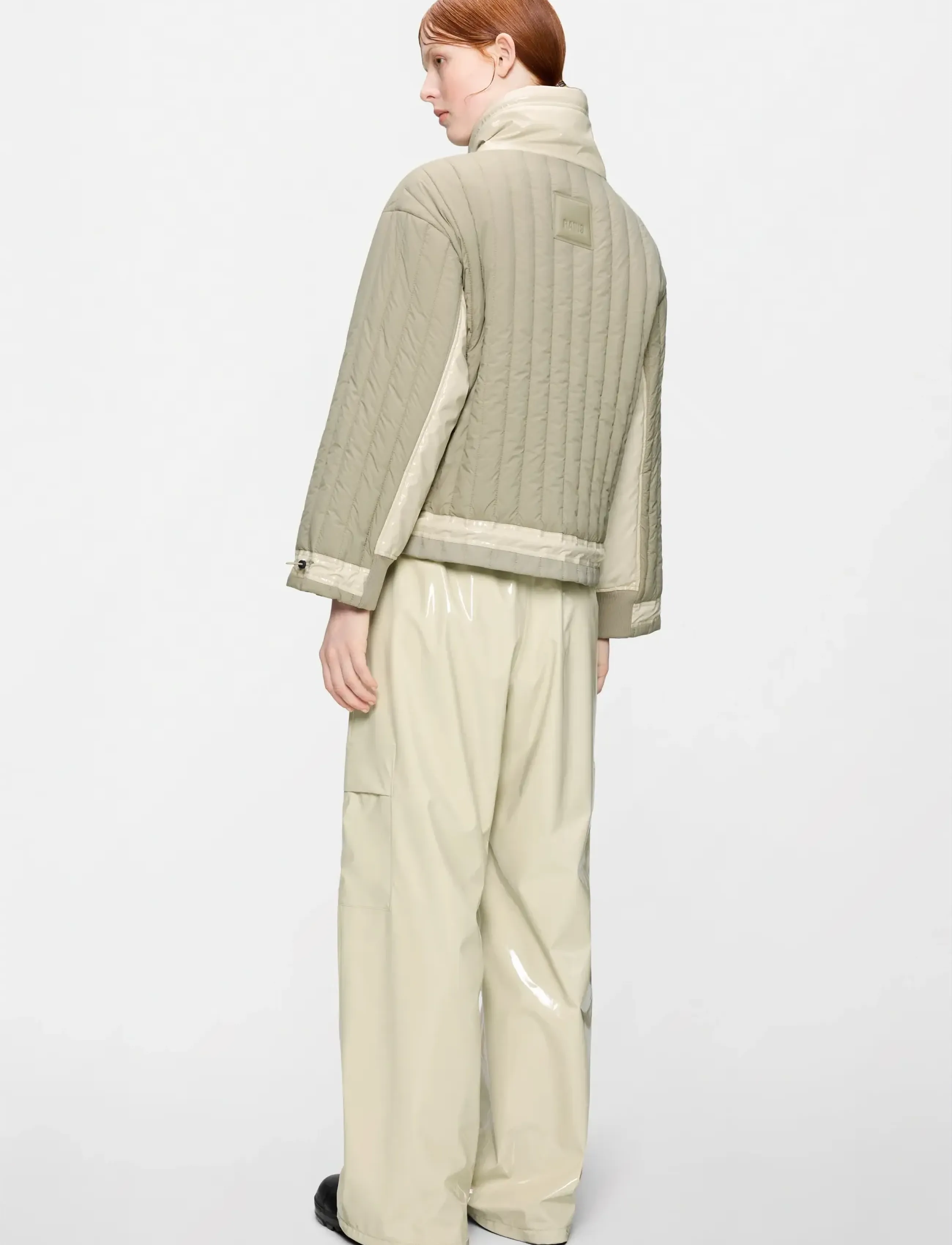 Rains - Koya Vision W Jacket T1 - spring jackets - beige - 4