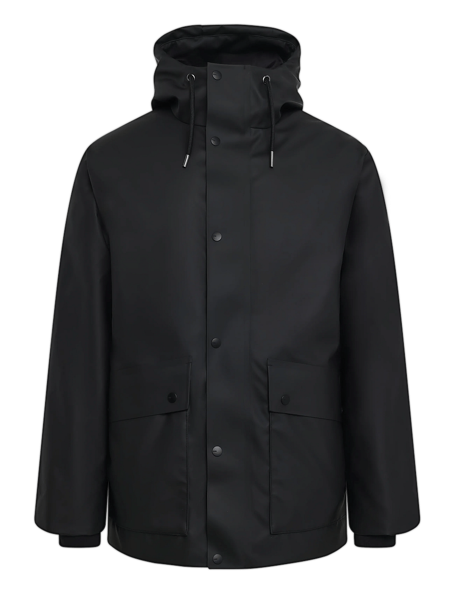 Rains - Nome Parka W3T3 - parkas - black - 0