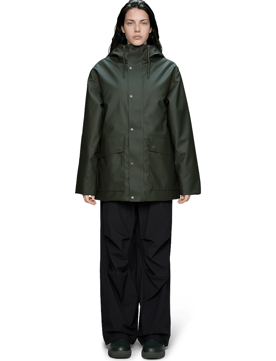 Rains - Nome Parka W3T3 - parkas - green - 0