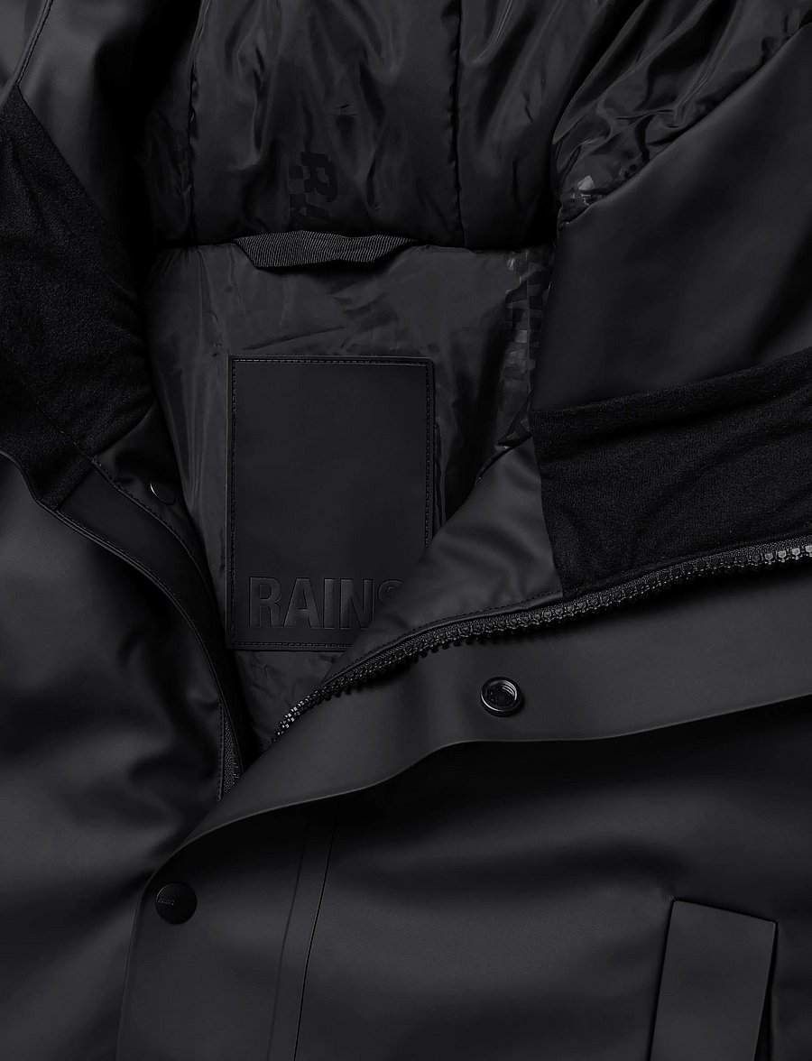 Rains - Nome Long Parka W3T3 - voodriga jakid - black - 2