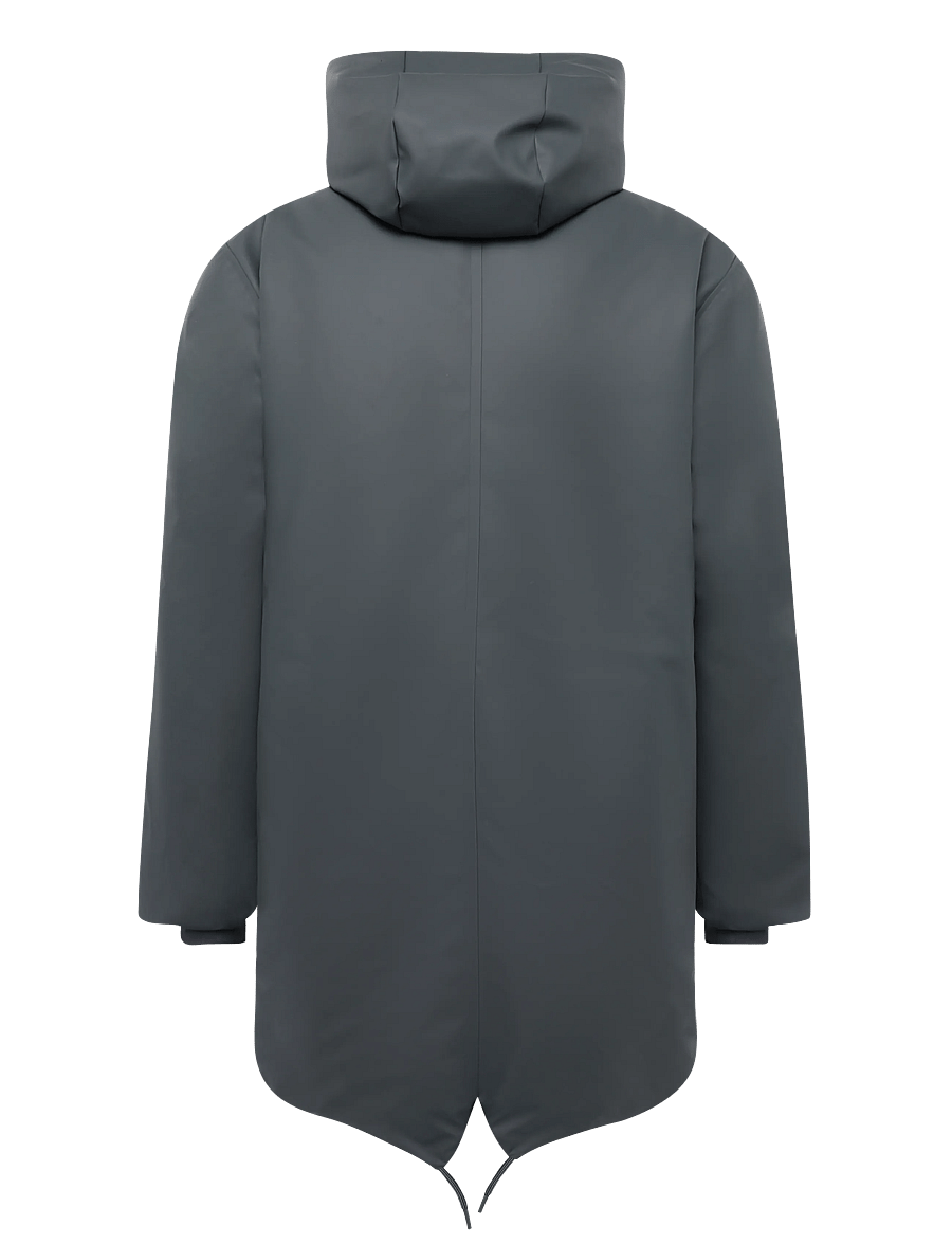 Rains - Nome Long Parka W3T3 - fodrade jackor - dark grey - 1