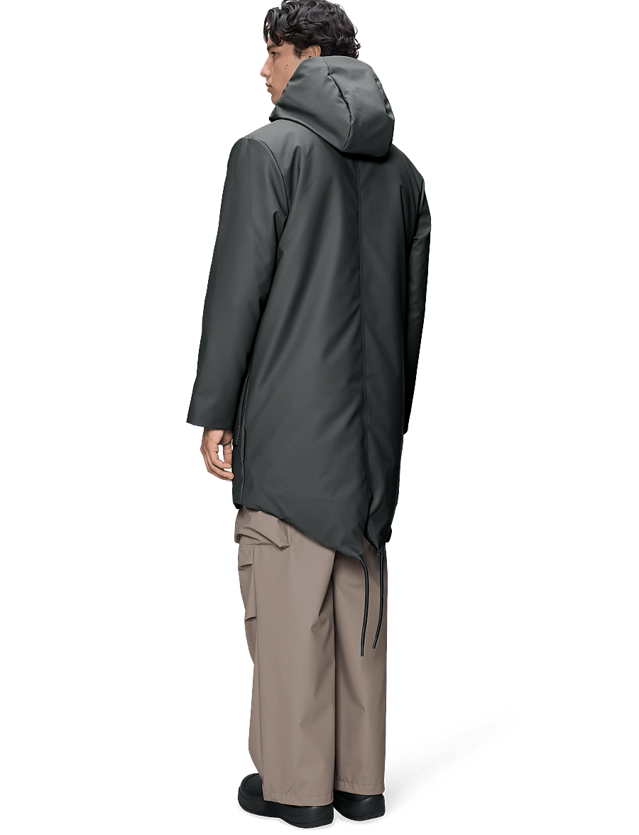 Rains - Nome Long Parka W3T3 - parkas - dark grey - 3