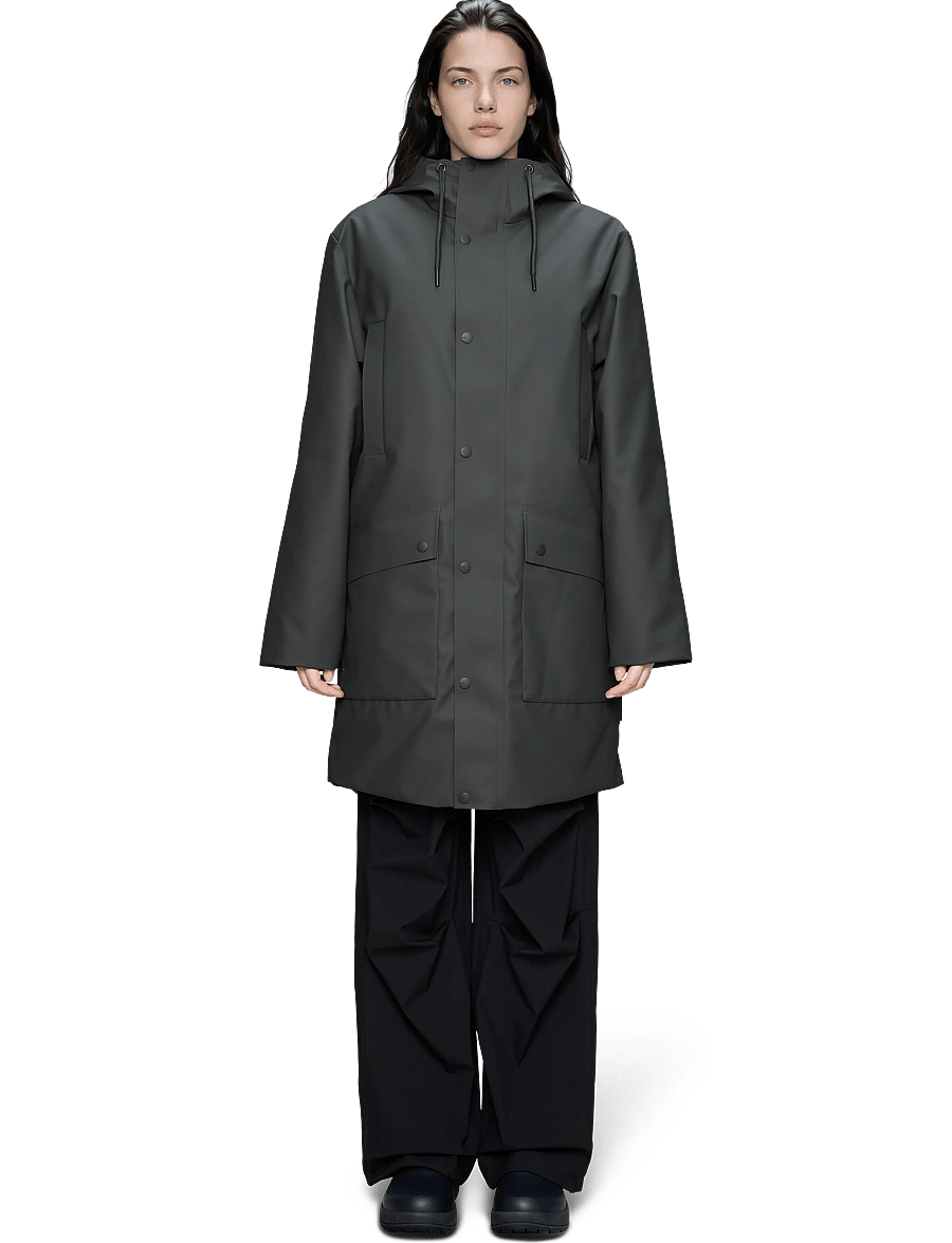 Rains - Nome Long Parka W3T3 - parkas - dark grey - 5