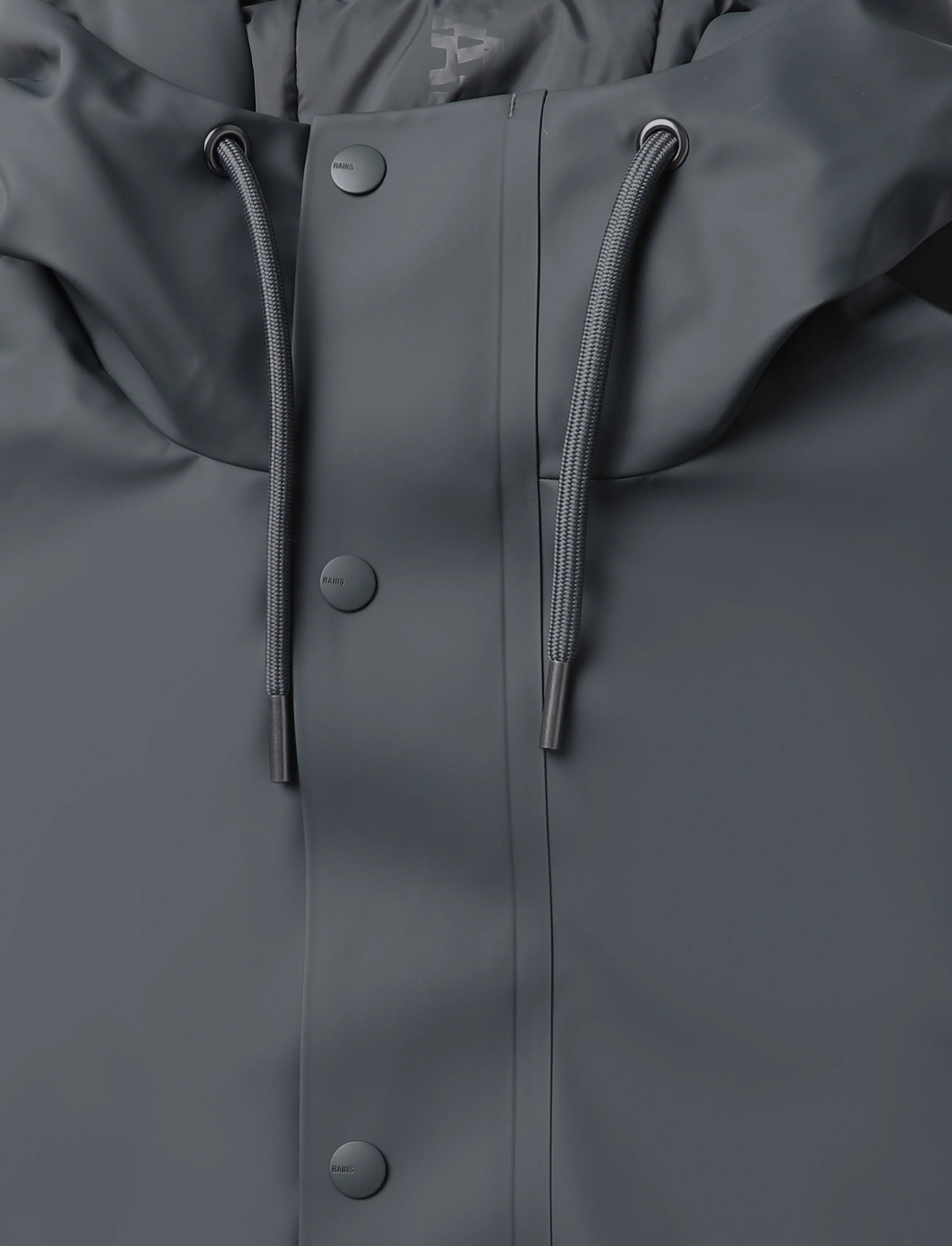Rains - Nome Long Parka W3T3 - fodrade jackor - dark grey - 2