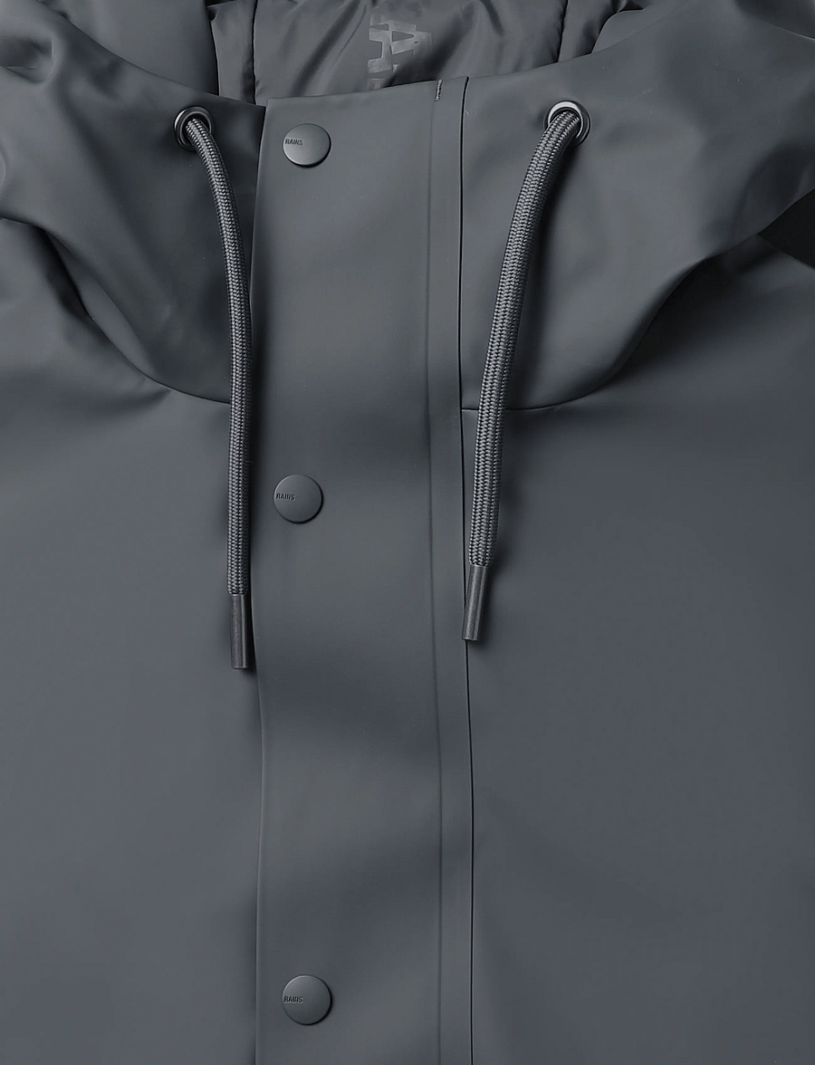 Rains - Nome Long Parka W3T3 - fodrade jackor - dark grey - 2