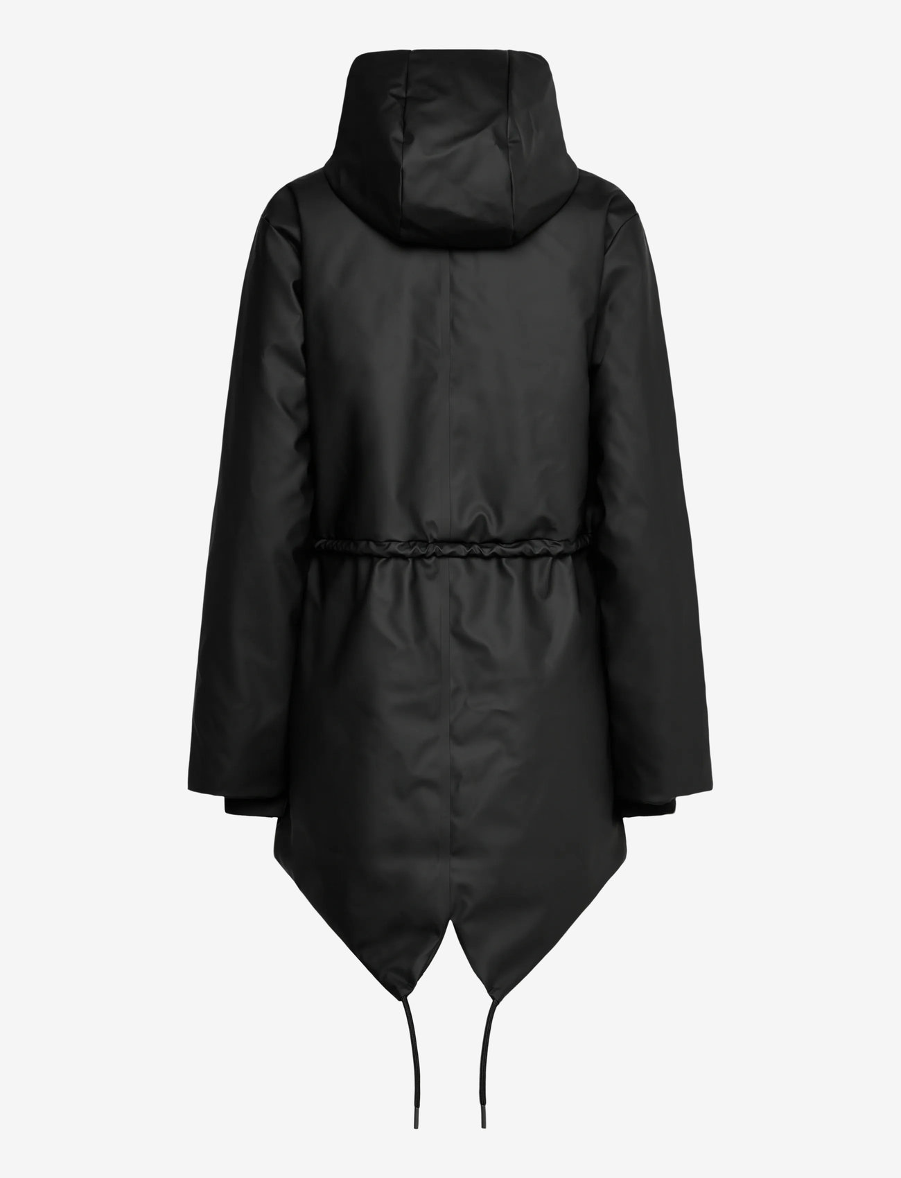 Rains - Nome String W Parka W3T3 - rain coats - black - 1