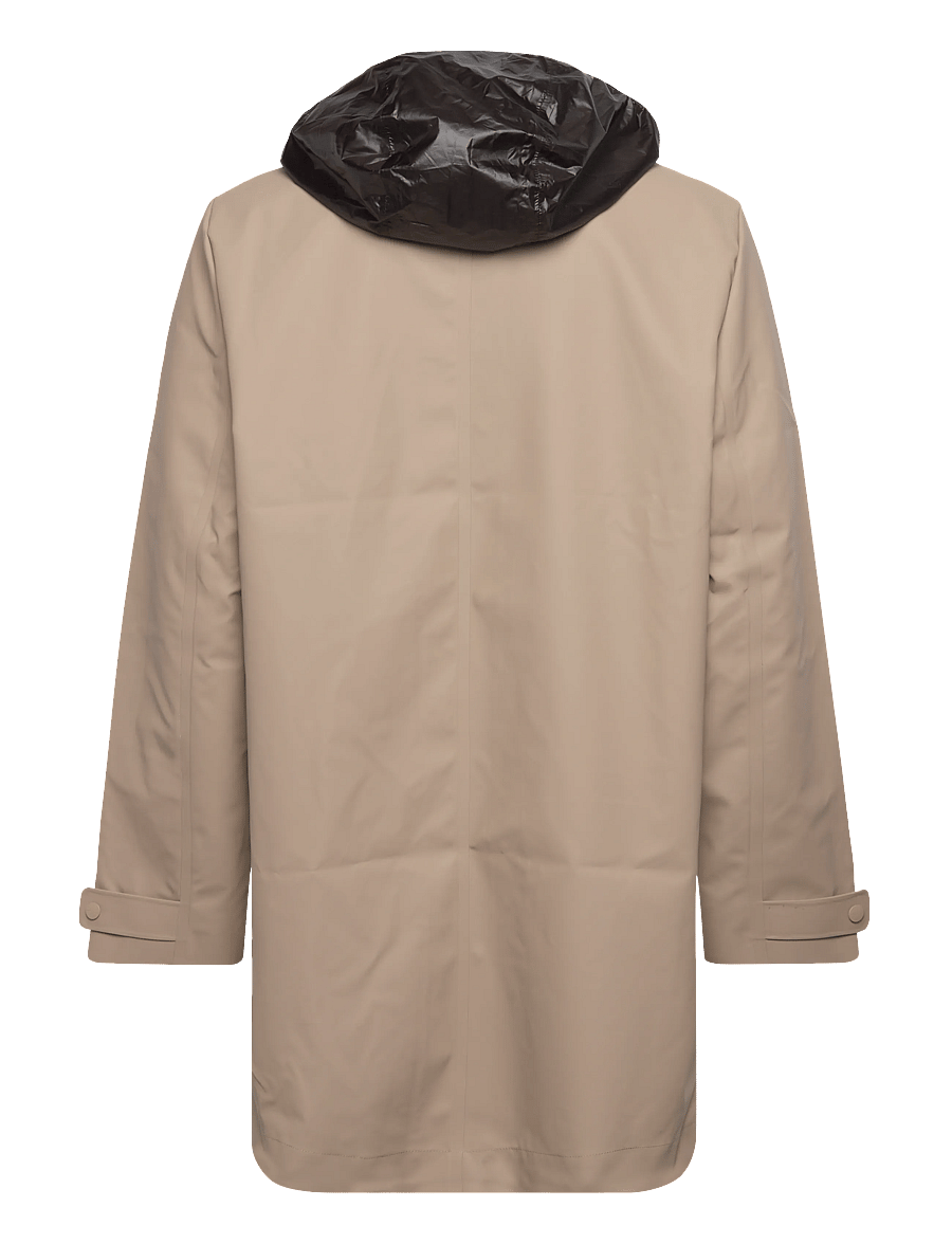 Rains - Nara Long Jacket W3 - regnjackor - beige - 2
