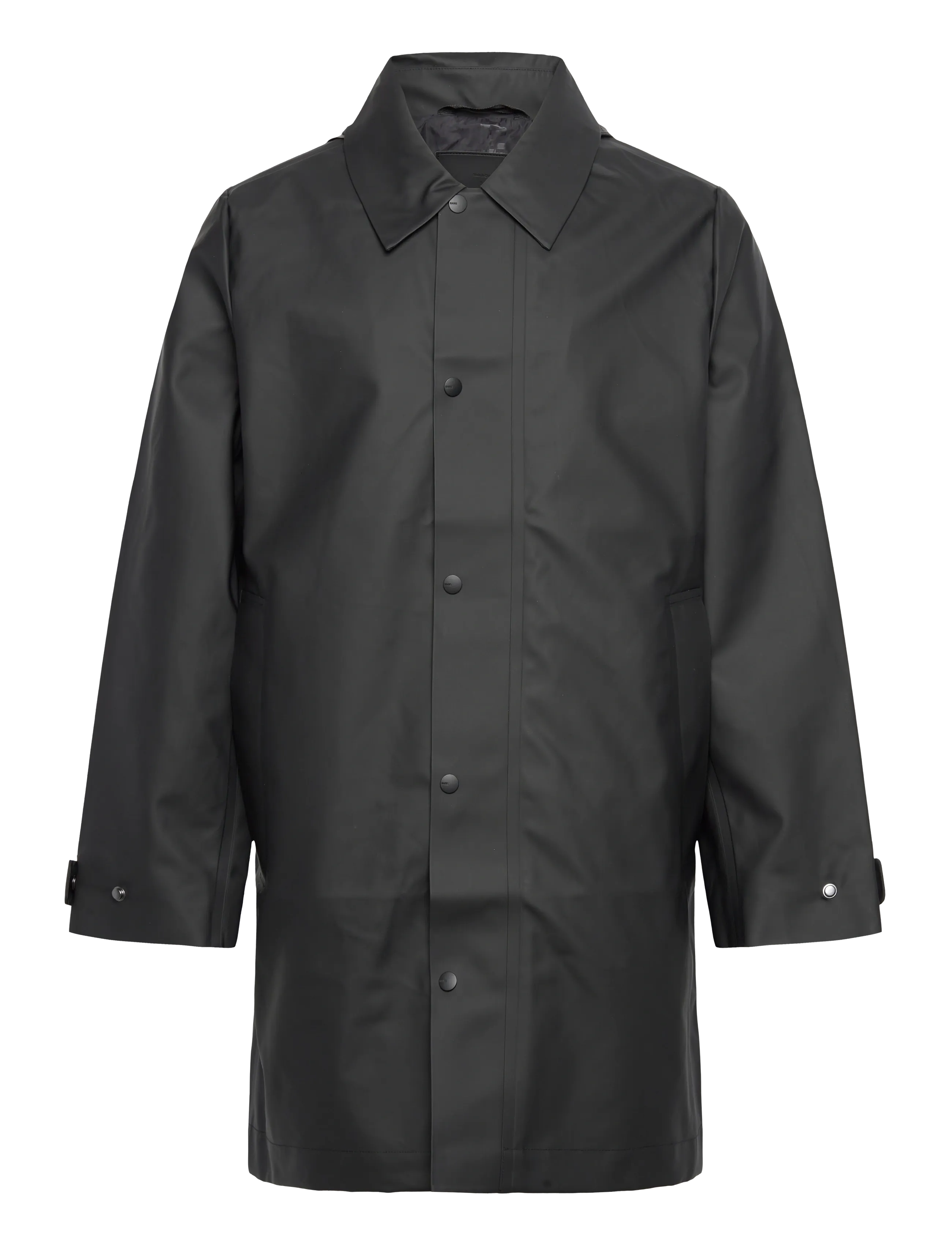 RAINS Nara Long Jacke W3 Schwarz - M - Damen
