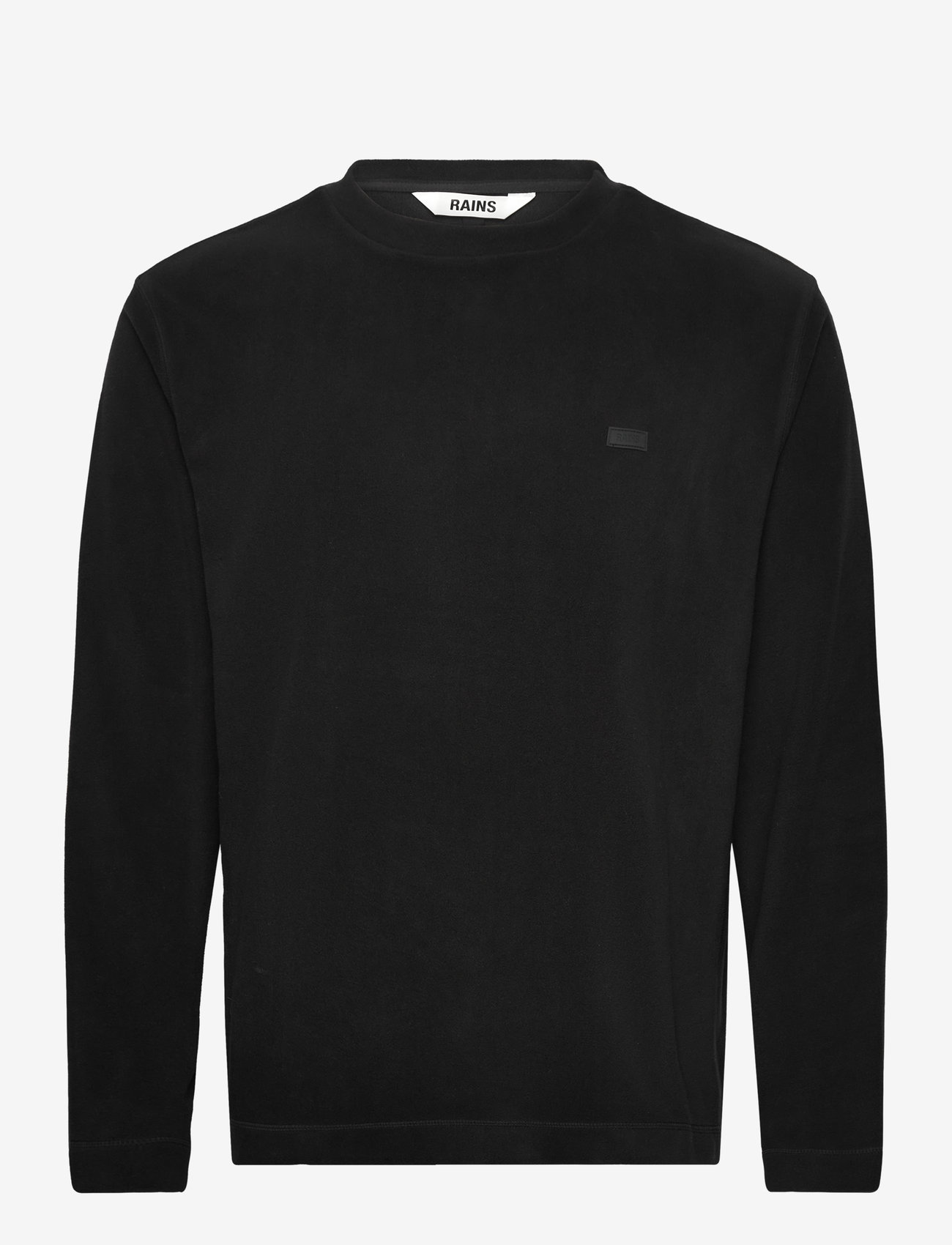Rains - Addis Fleece Crewneck - black - 1