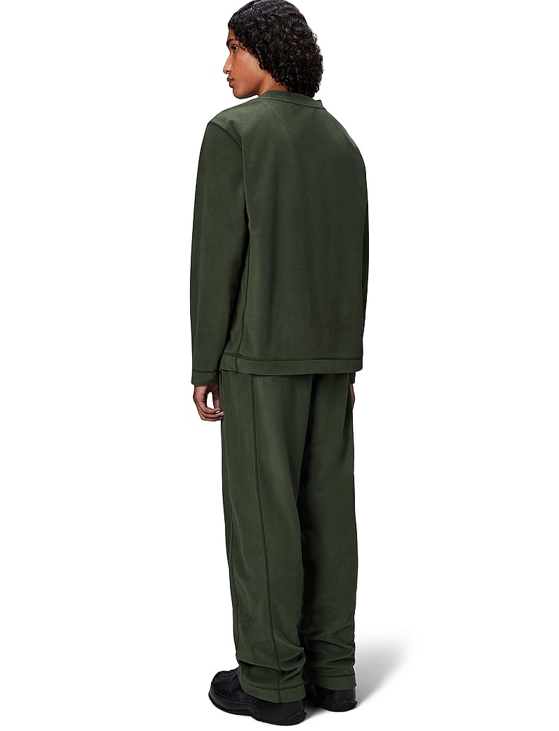 Rains - Addis Fleece Crewneck - green - 3