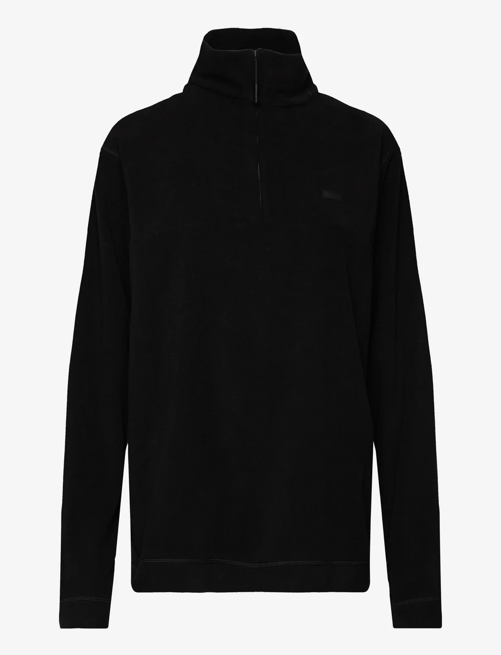 Rains - Addis Fleece Half Zip - half zip-tröjor - black - 1