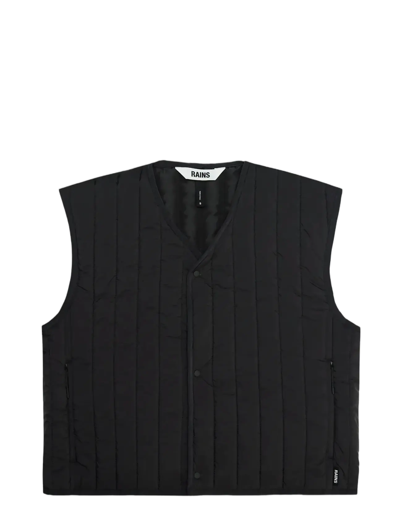 Rains Banja Short Liner W Vest T1 - Transitional Layering - BLACK / black