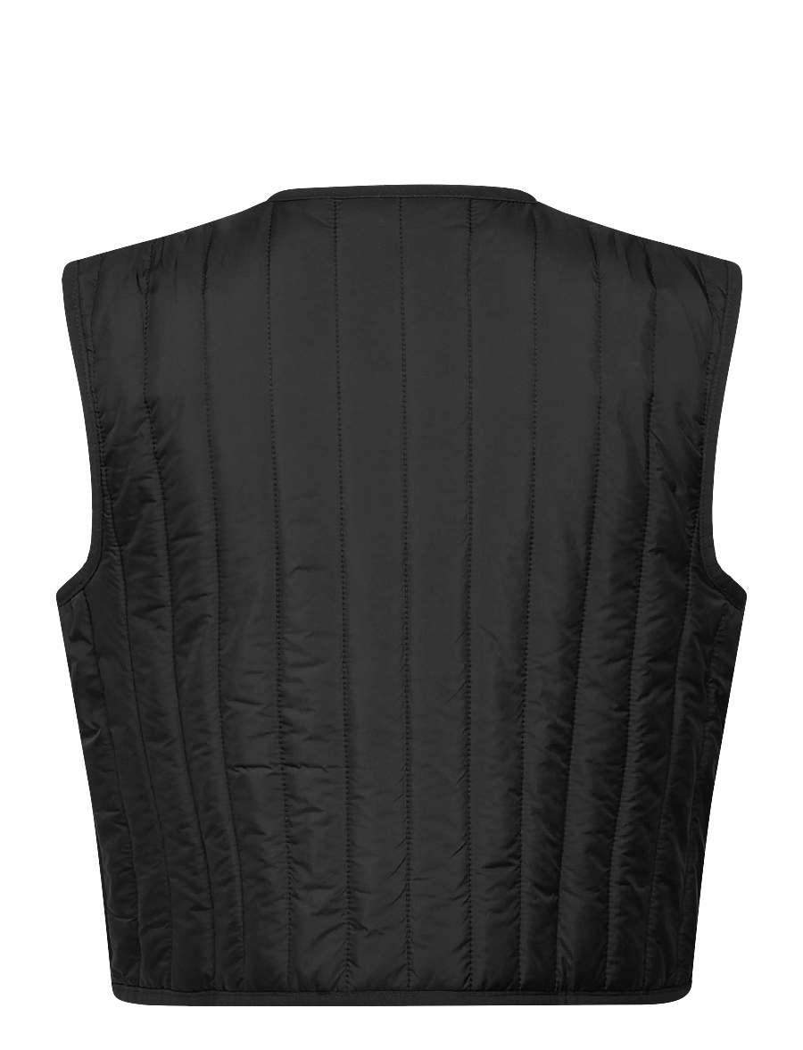 Rains - Banja Short Liner W Vest T1 - forårsjakker - black - 2