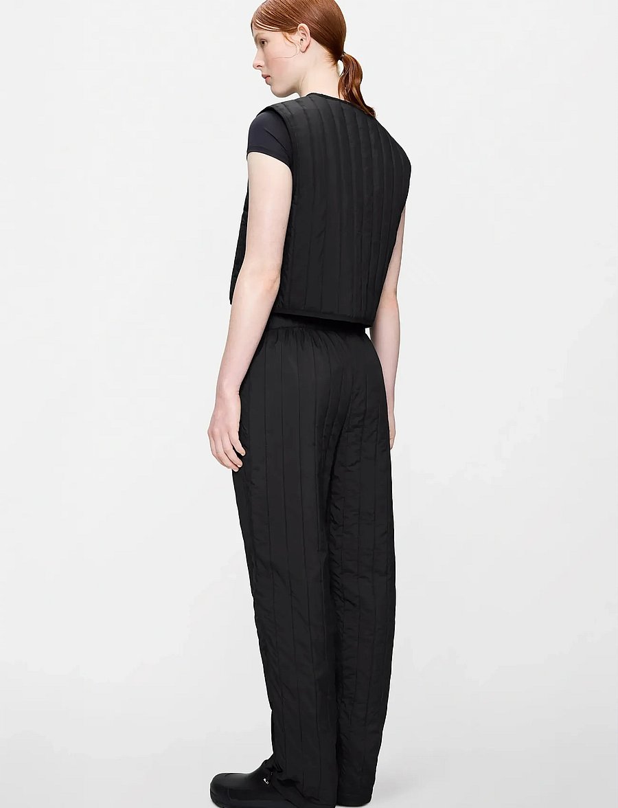 Rains - Banja Short Liner W Vest T1 - forårsjakker - black - 3