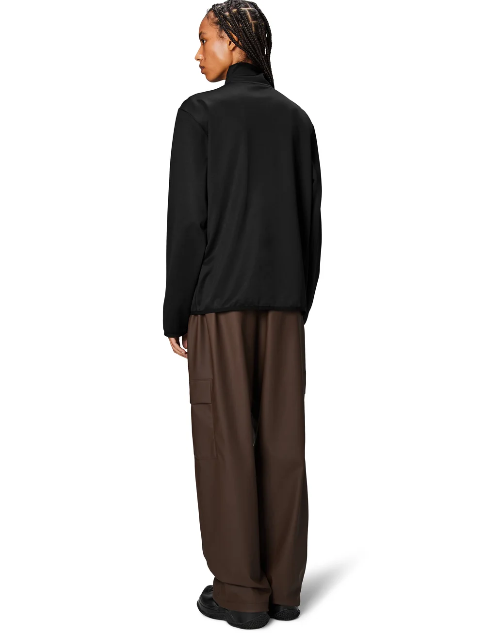 Rains - Sintra Fleece Jacket - vindjakker - black - 3