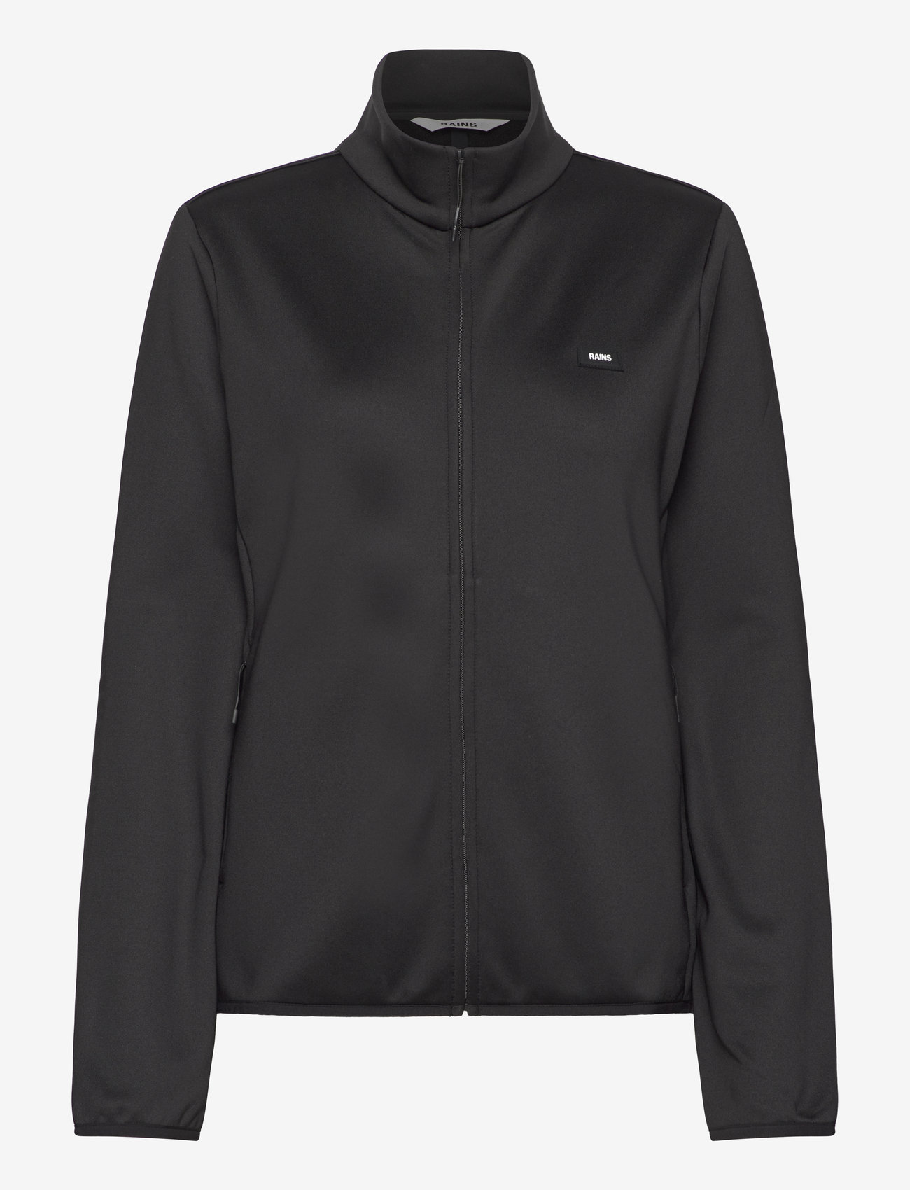 Rains - Sintra Fleece Curve Jacket - sügisjakid - black - 1