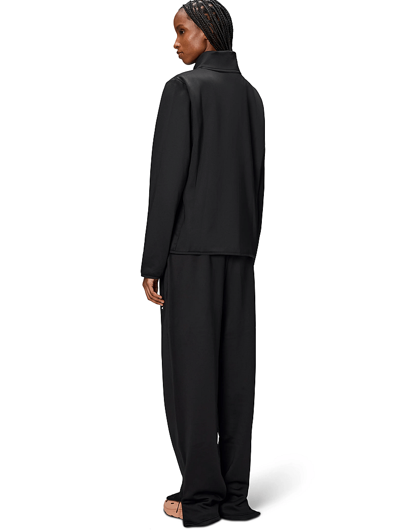 Rains - Sintra Fleece Curve Jacket - sügisjakid - black - 3