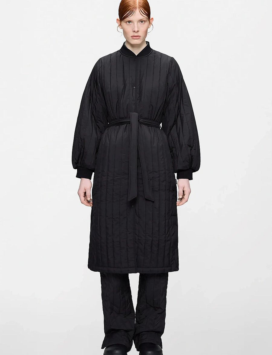 Rains - Banja Liner W Coat T1 - black - 0