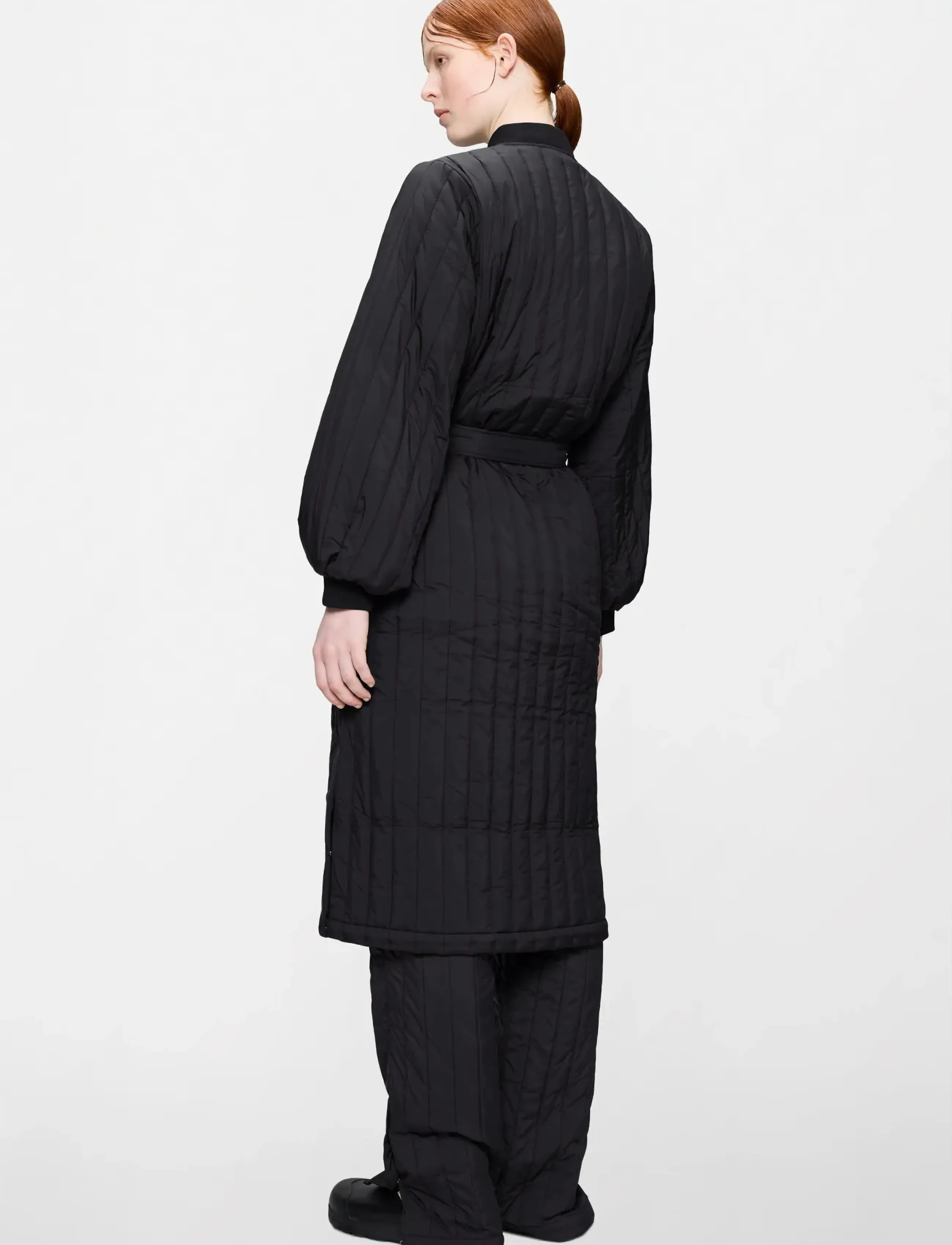 Rains - Banja Liner W Coat T1 - black - 3