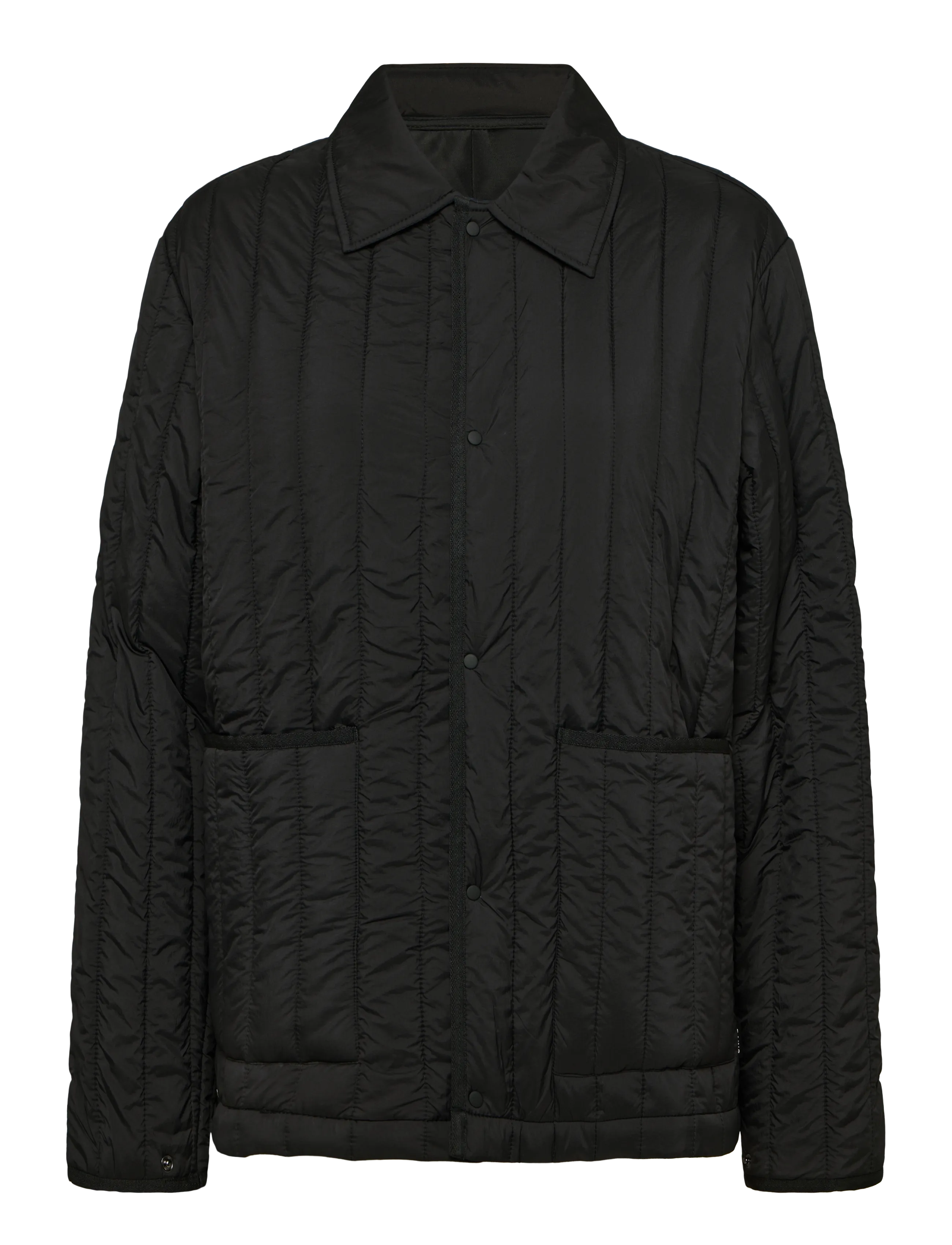 Rains Banja Liner Overshirt T1 - Skandinavisk - BLACK / black