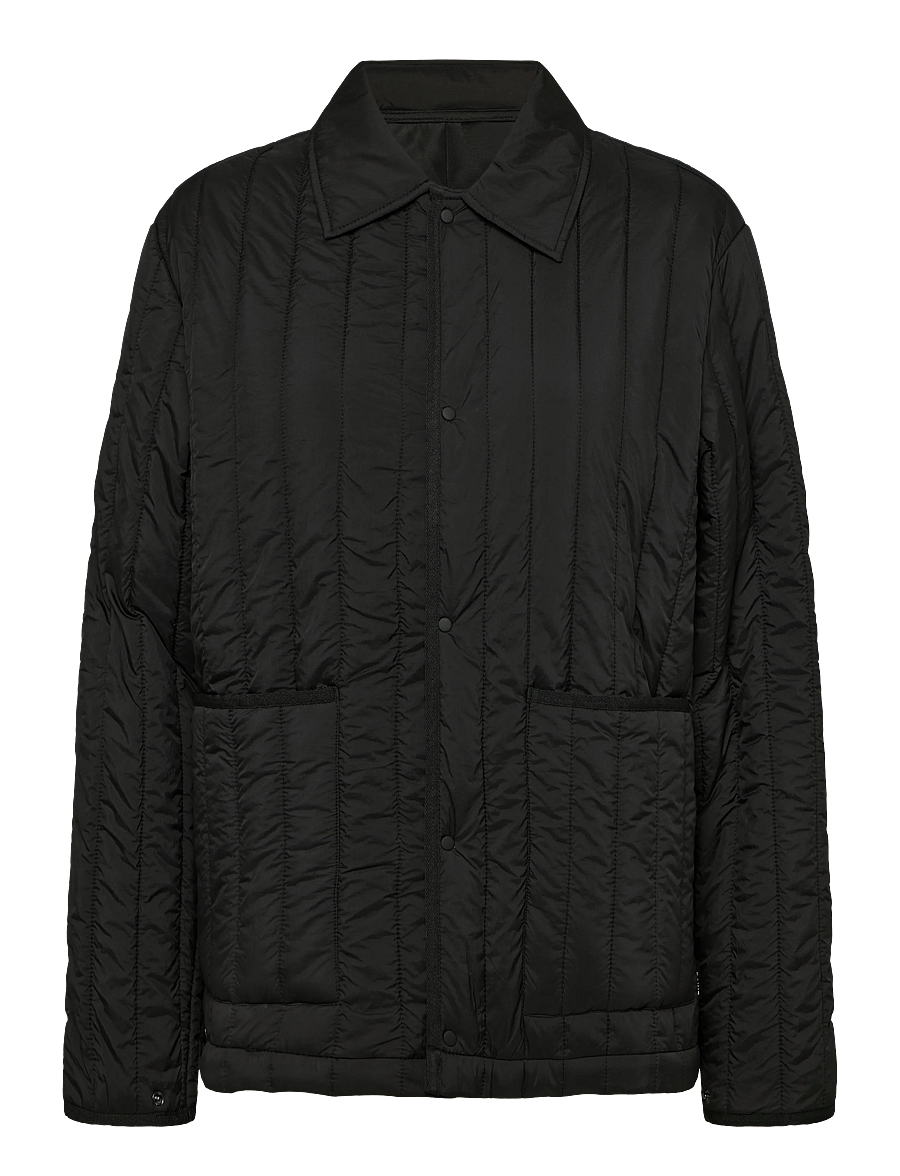 Rains - Banja Liner Overshirt T1 - black - 0