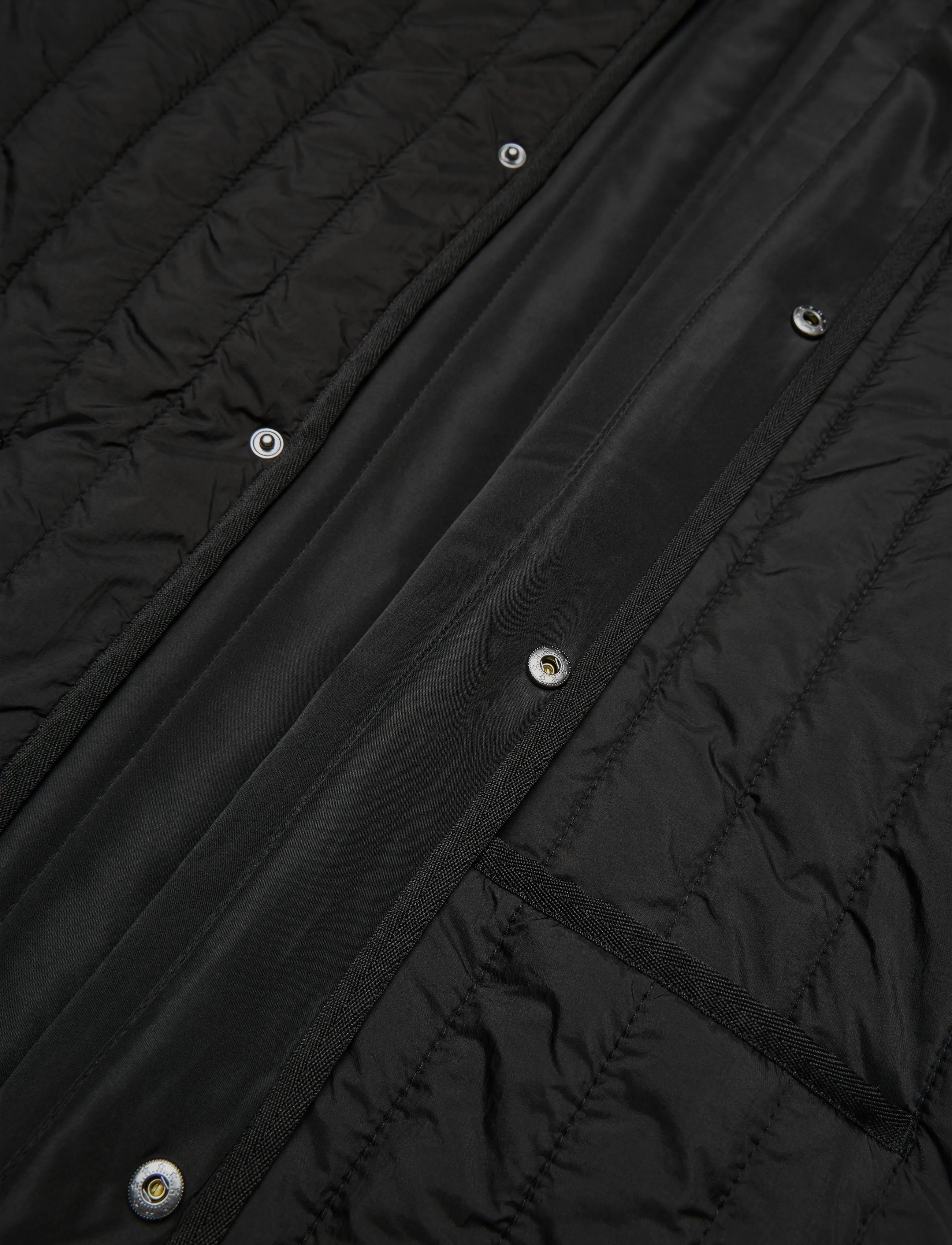 Rains - Banja Liner Overshirt T1 - black - 3