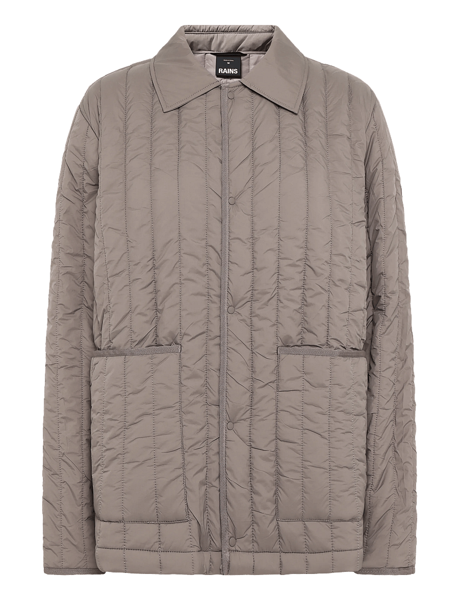 Rains - Banja Liner Overshirt T1 - vårjackor - cinder - 0