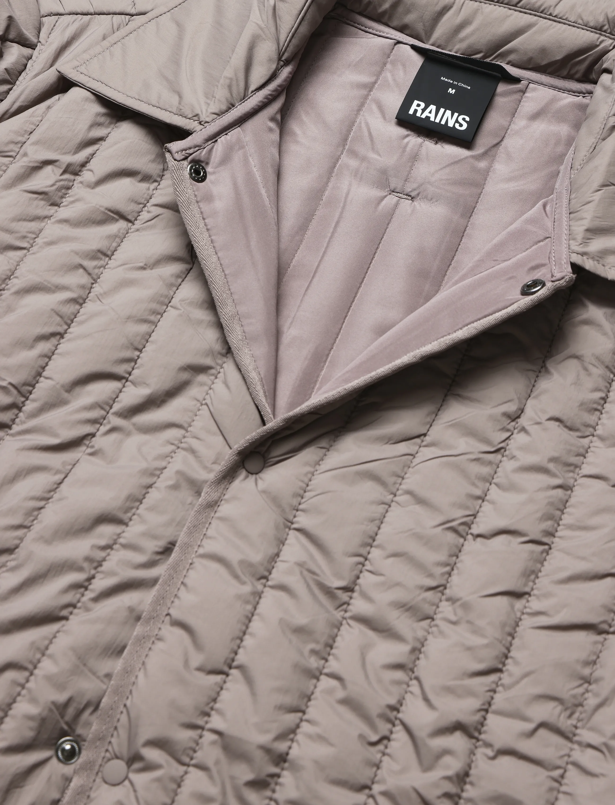 Rains - Banja Liner Overshirt T1 - vårjackor - cinder - 2