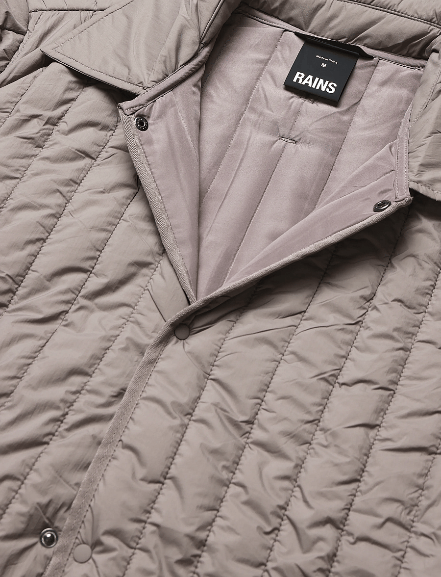 Rains - Banja Liner Overshirt T1 - vårjackor - cinder - 2